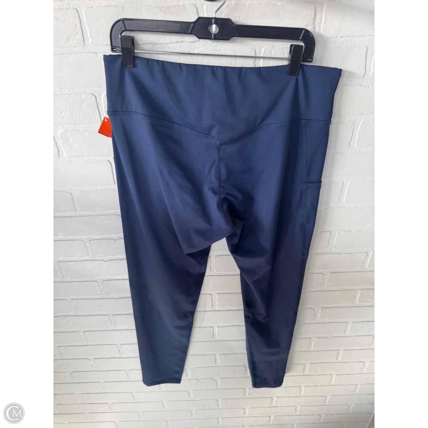Athletic Leggings By Clothes Mentor In Blue, Size: 18