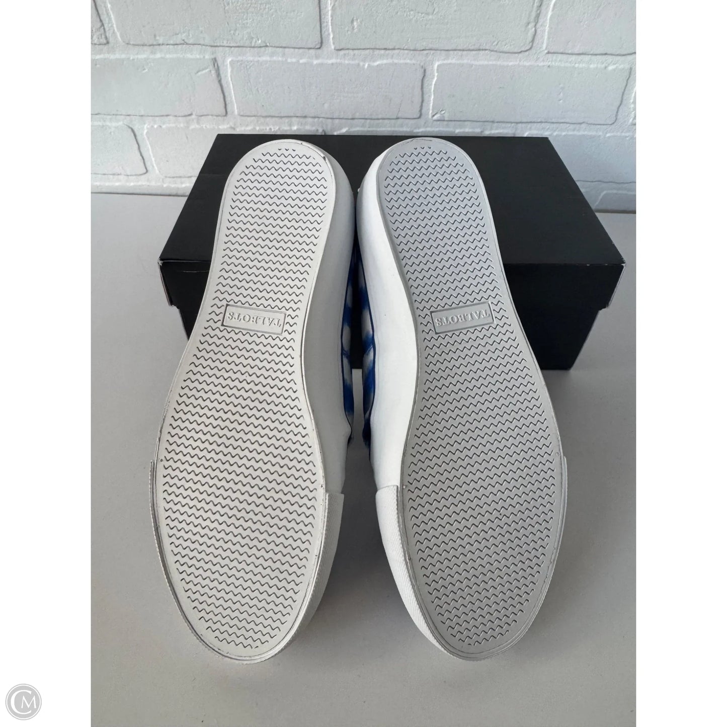 Shoes Sneakers By Talbots In Blue & White, Size: 8