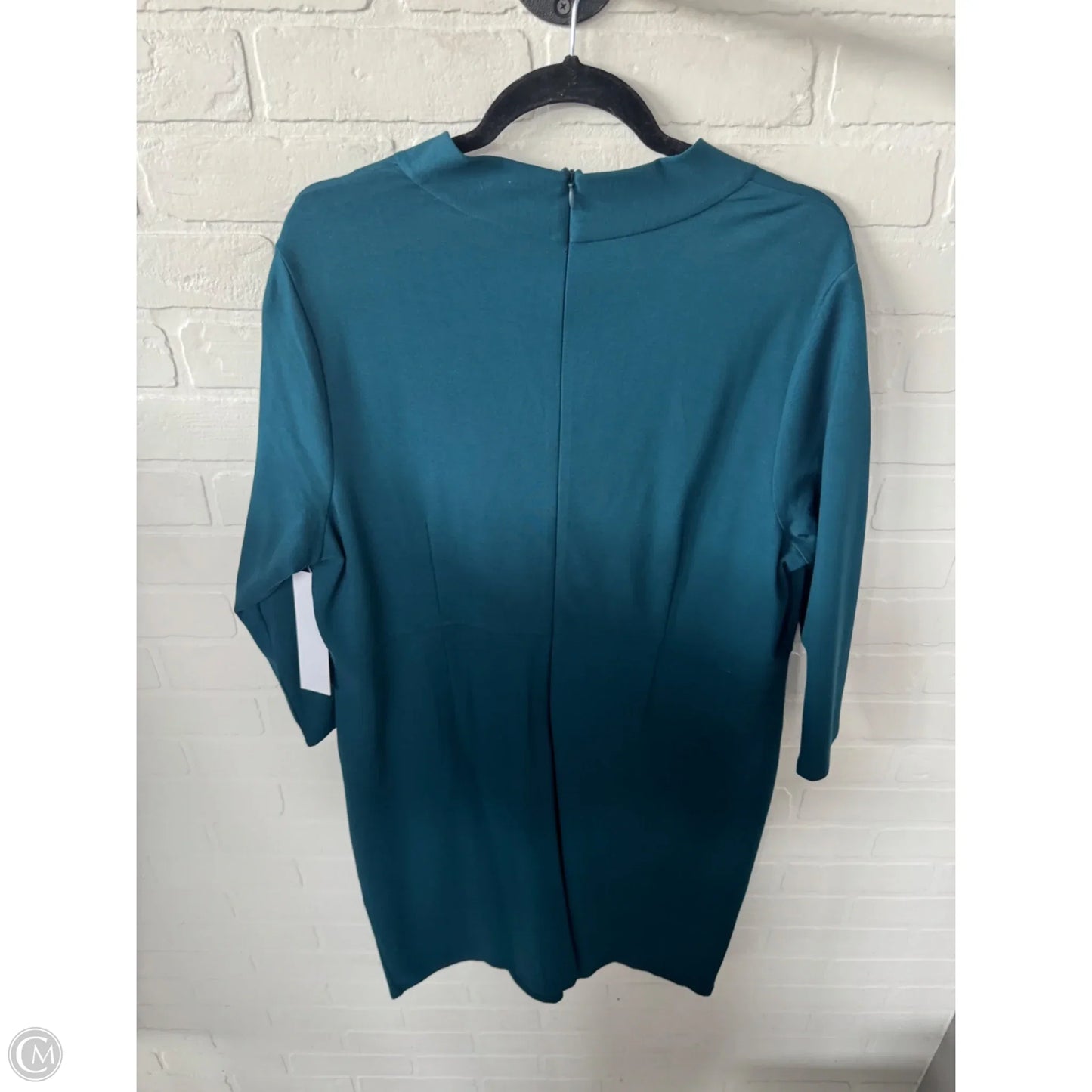 Dress Work By J. Jill In Teal, Size: Xlp