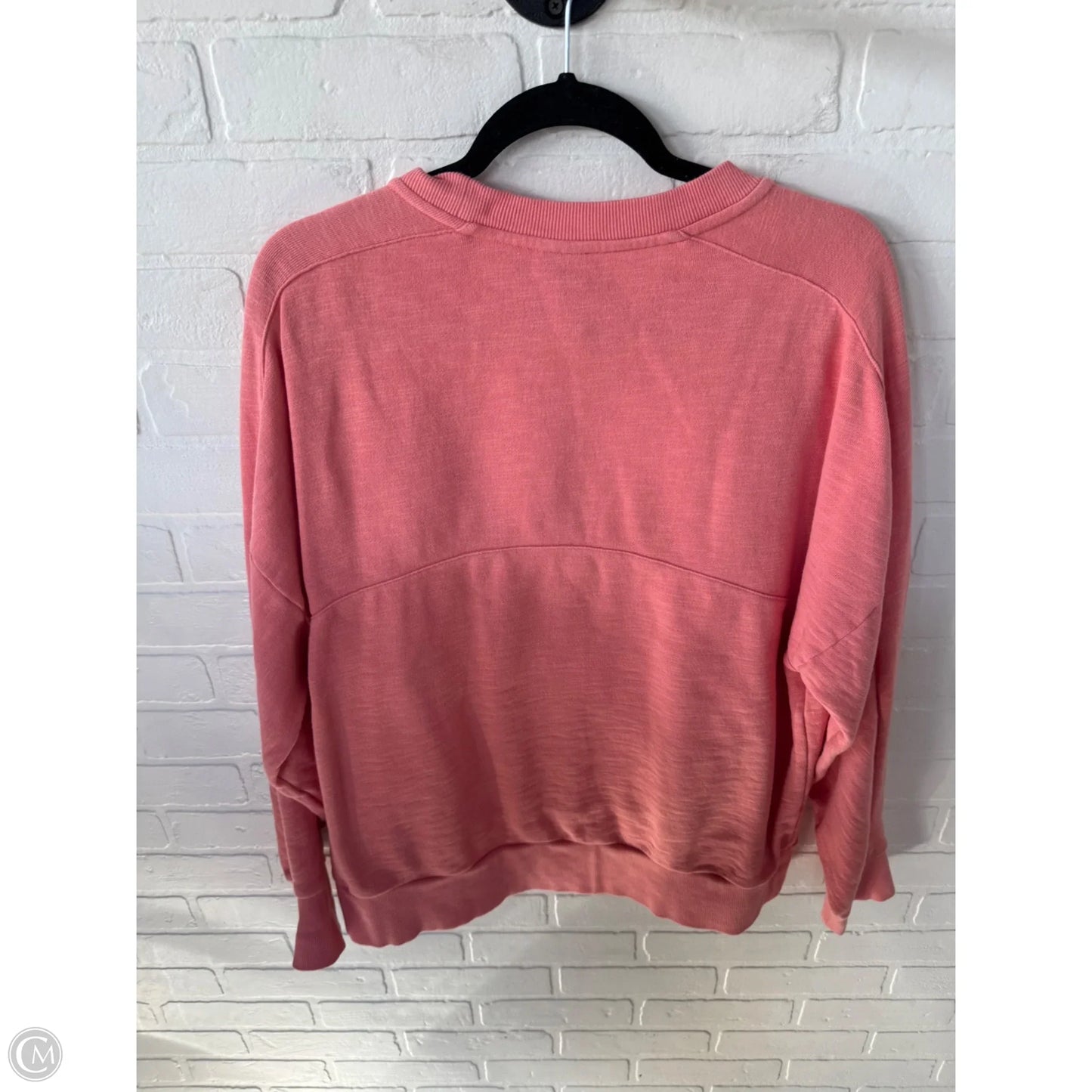 Athletic Sweatshirt Crewneck By Sweaty Betty In Pink, Size: Xl