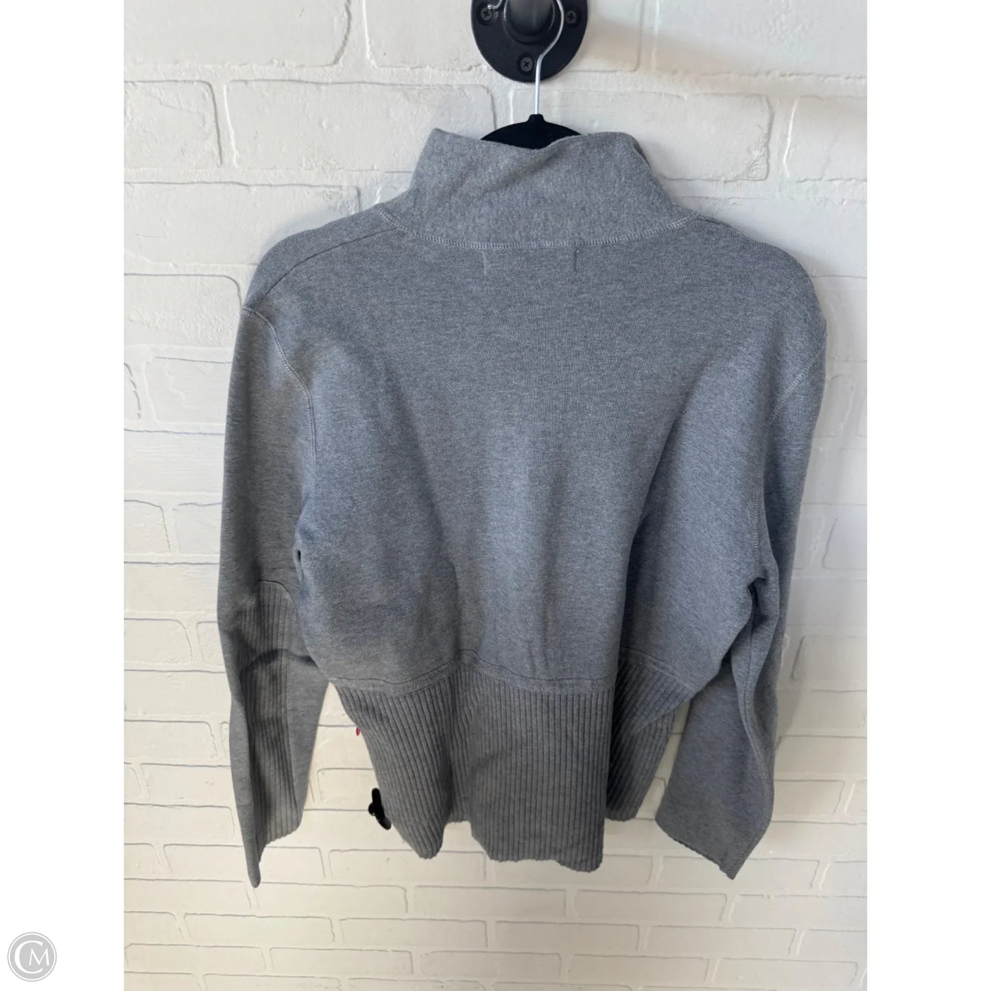 Athletic Sweatshirt Collar By Title Nine In Grey, Size: Xl