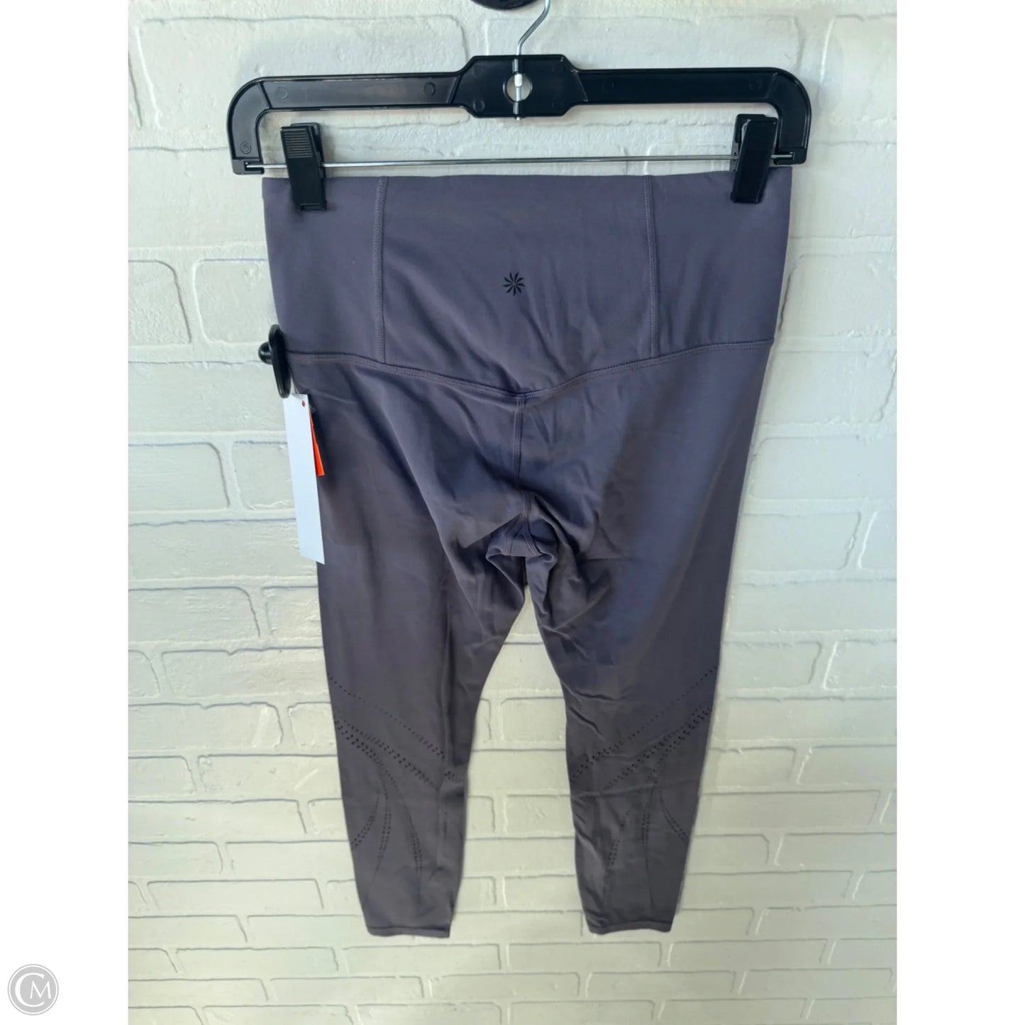 Athletic Leggings By Athleta In Purple, Size: 4