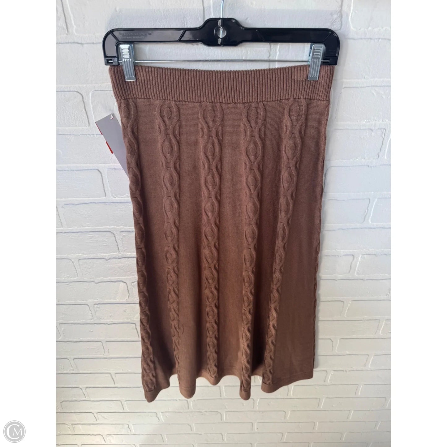 Skirt Midi By Shein In Brown, Size: 6