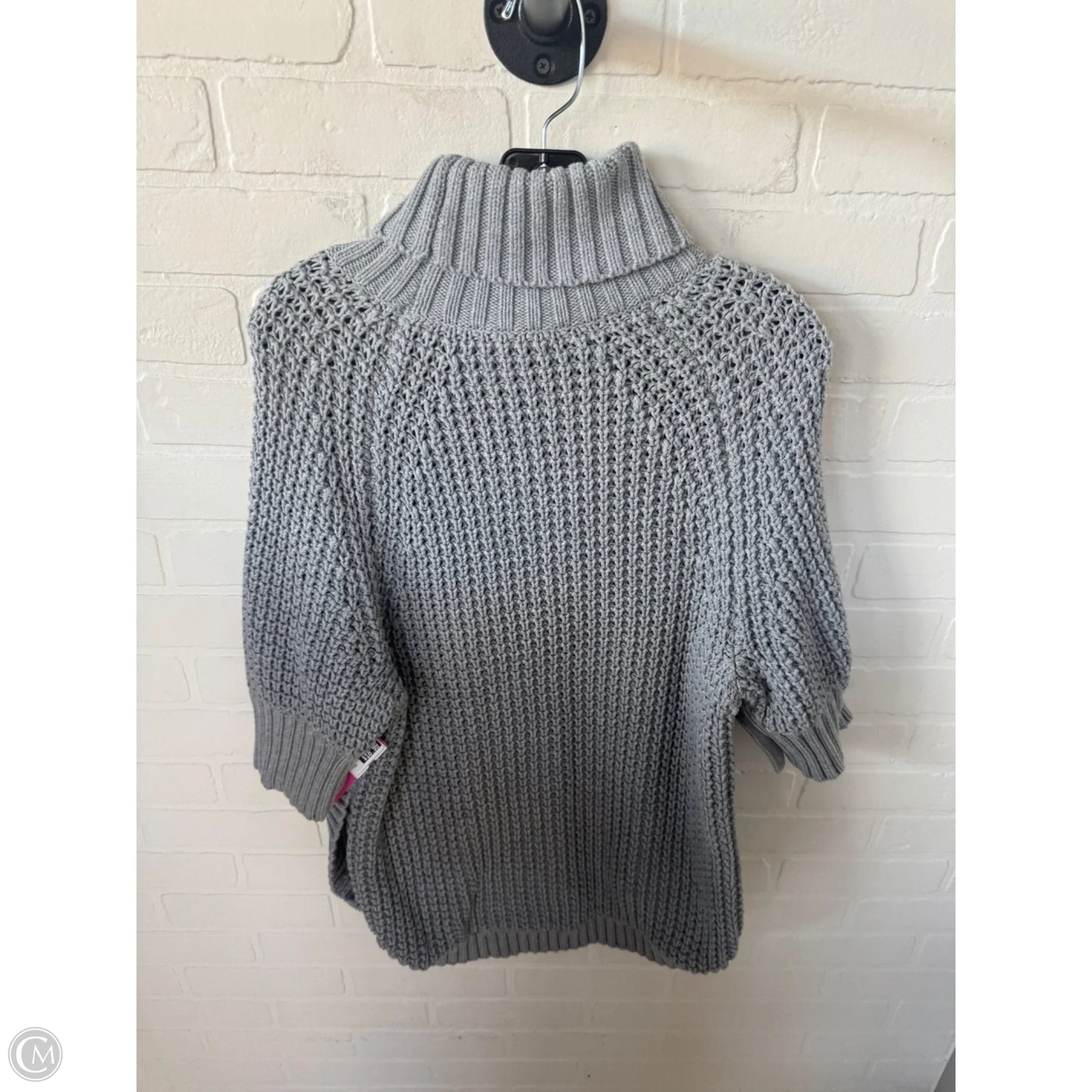 Sweater Short Sleeve By J. Crew In Grey, Size: Xxs