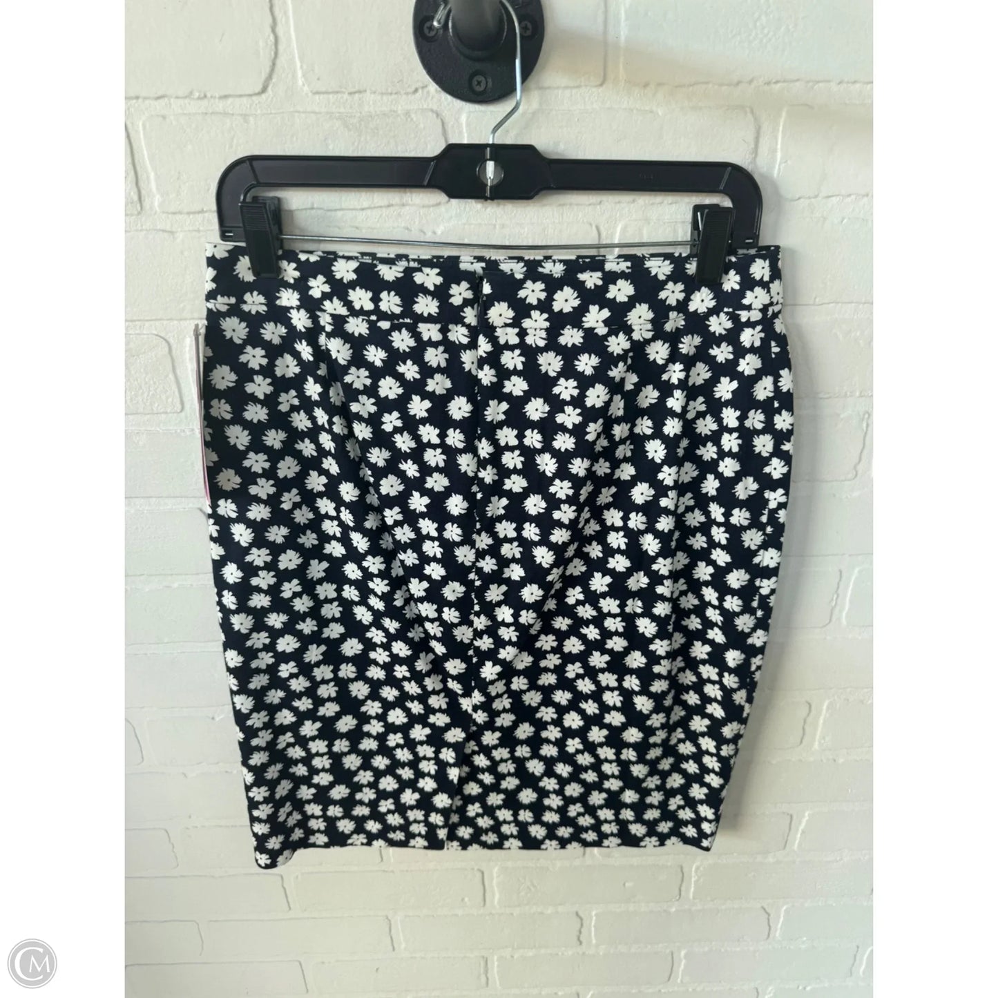 Skirt Mini & Short By J. Crew In Blue & White, Size: 6p