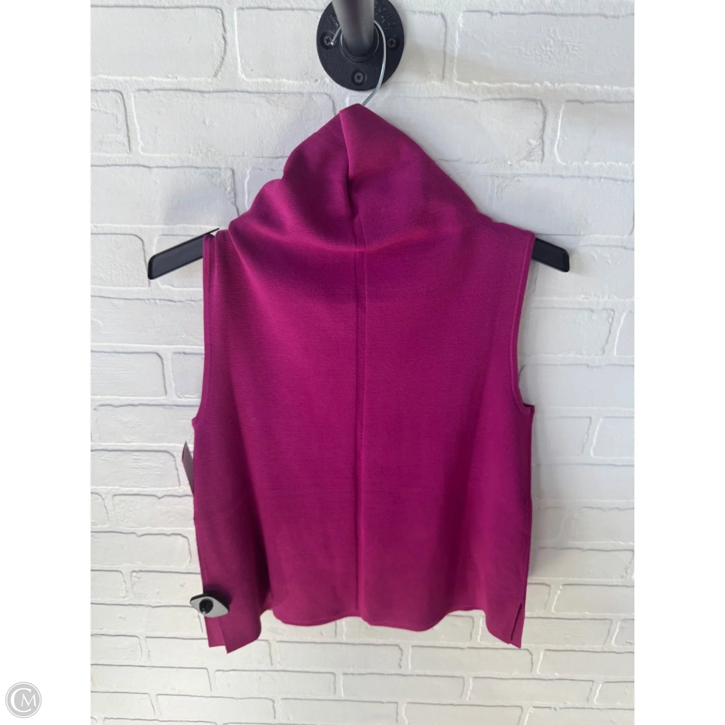 Vest Sweater By Talbots In Purple, Size: S