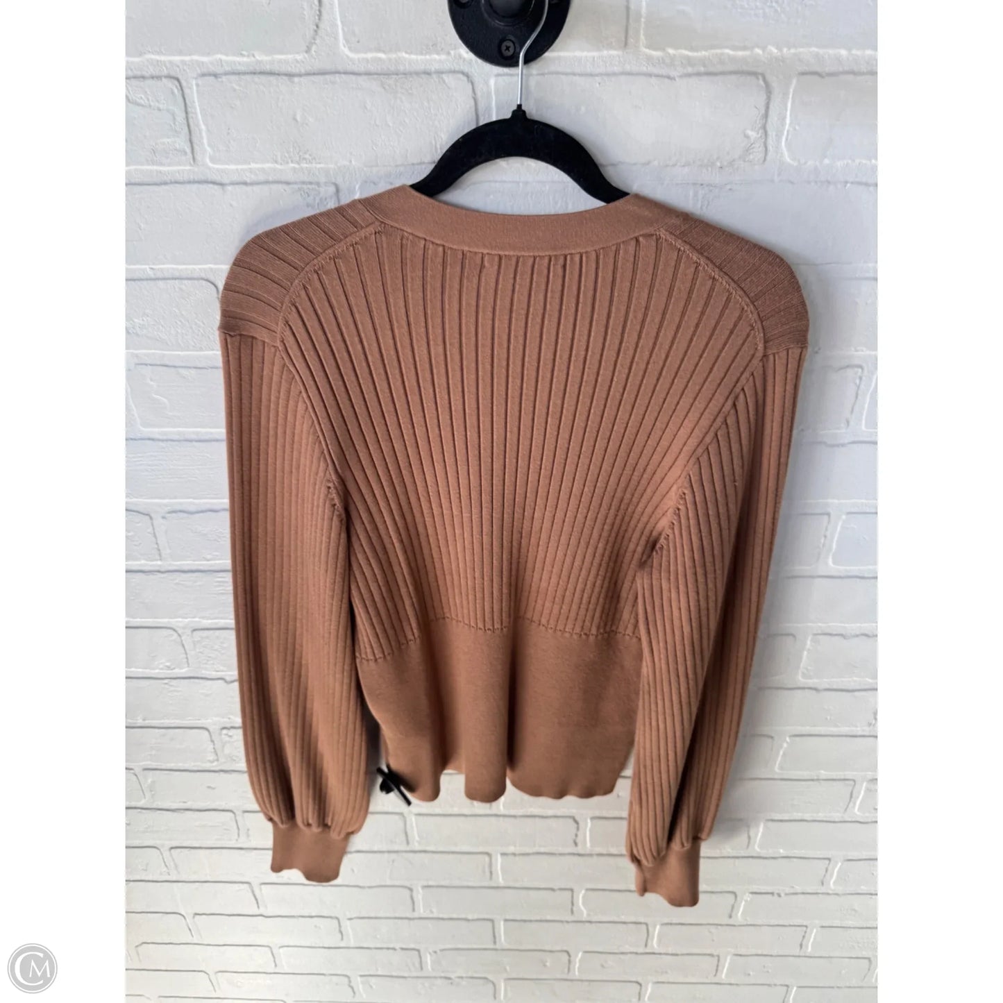 Sweater Cardigan By Madewell In Tan, Size: Xl