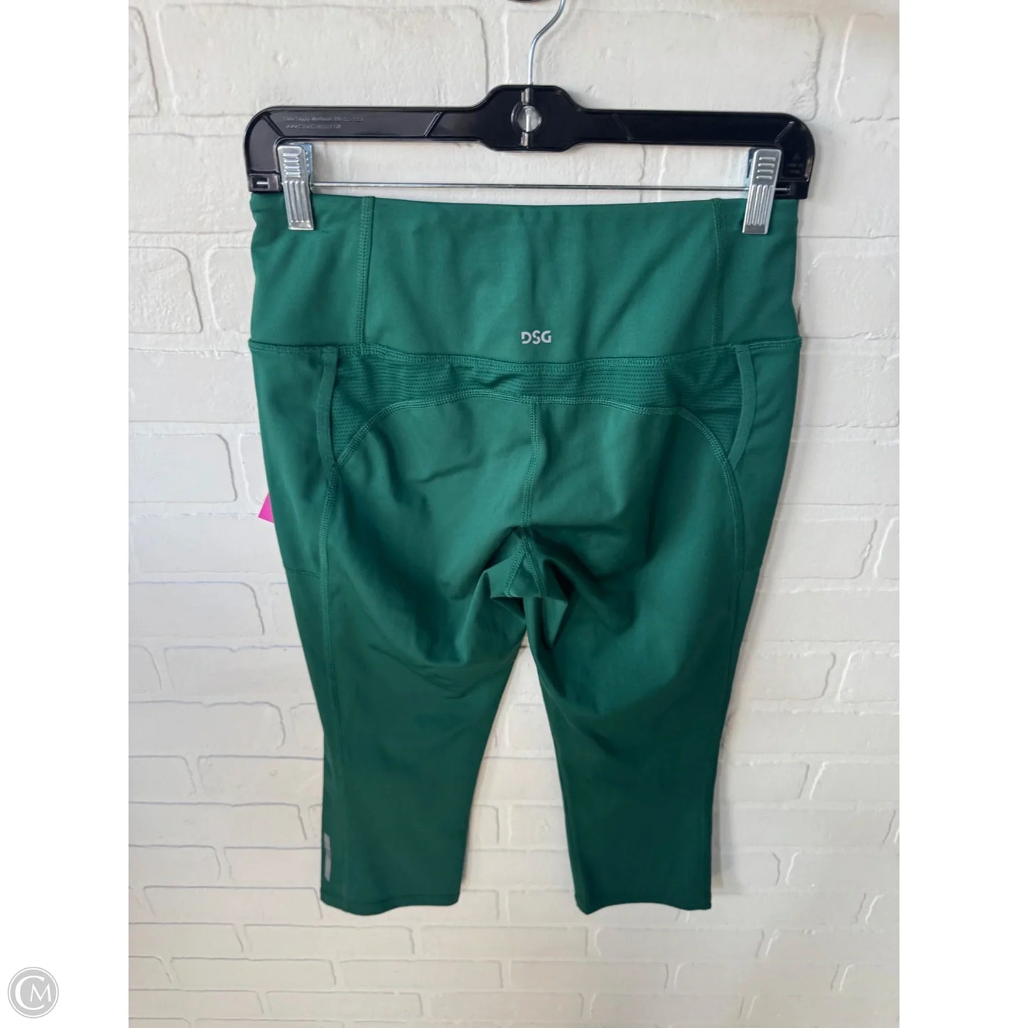 Athletic Leggings Capris By Dsg Outerwear In Green, Size: 8