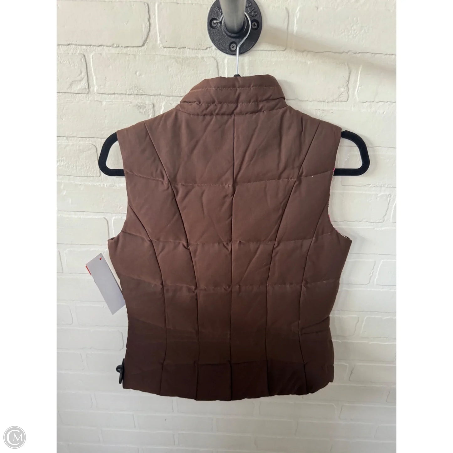 Vest Designer By Lilly Pulitzer In Brown, Size: Xs