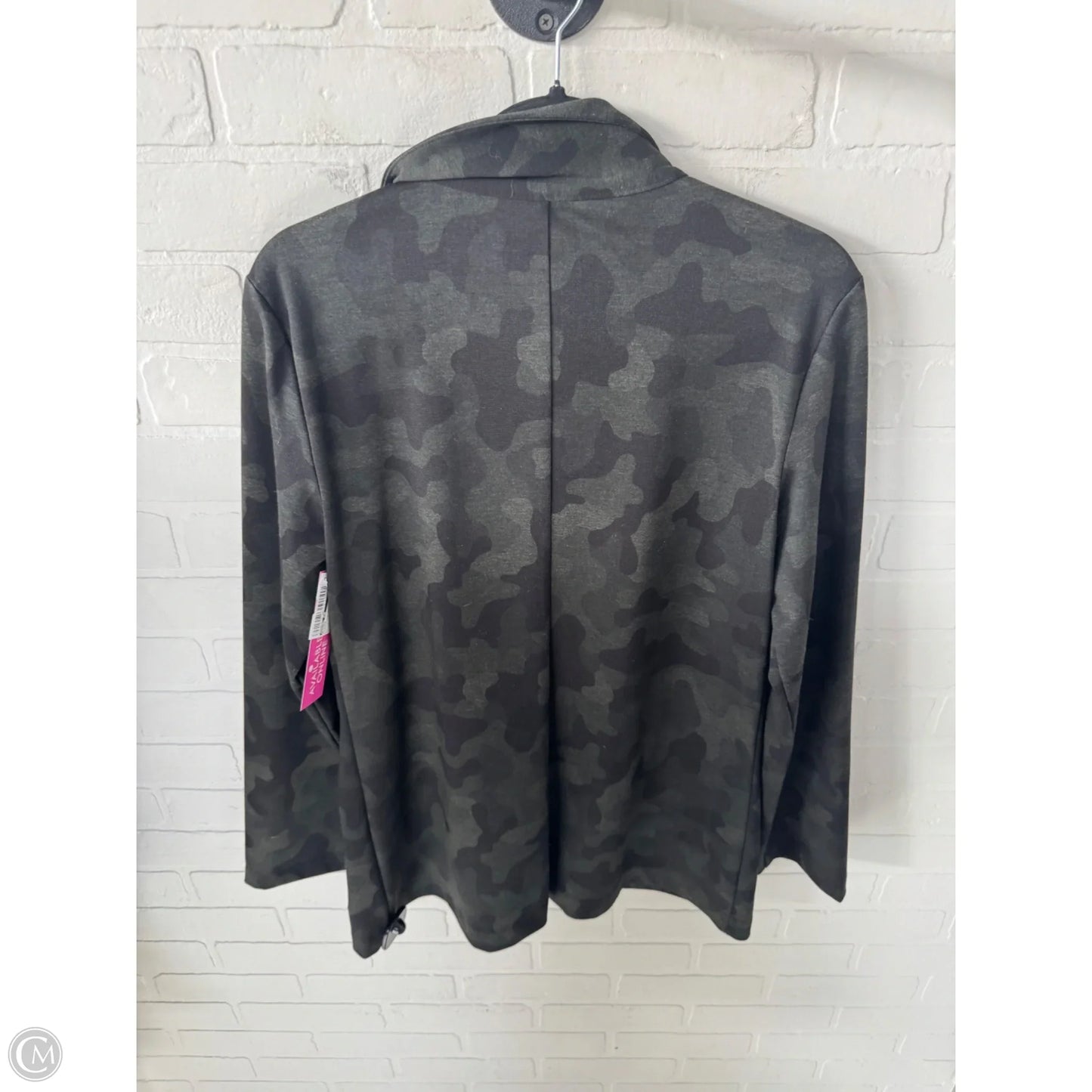 Blazer By Rachel Zoe In Camouflage Print, Size: L