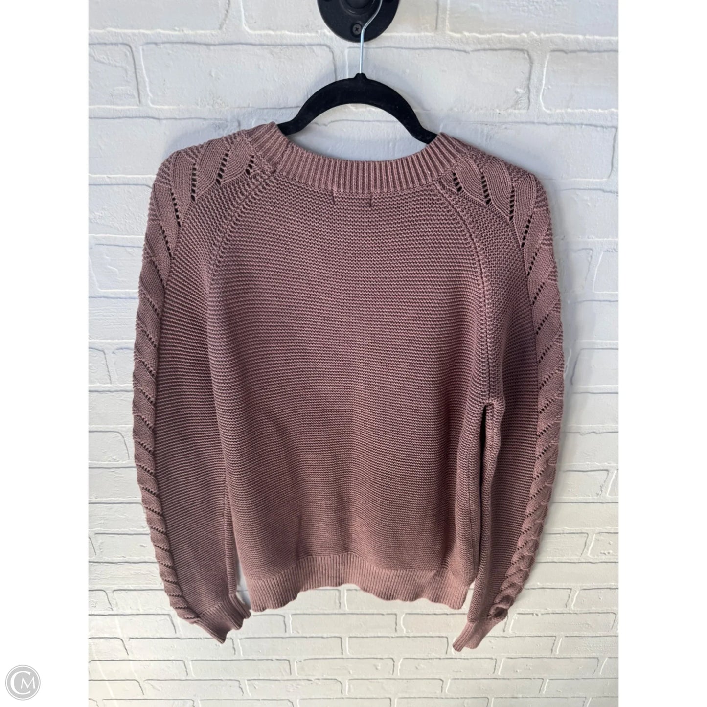 Sweater By Clothes Mentor In Brown, Size: M