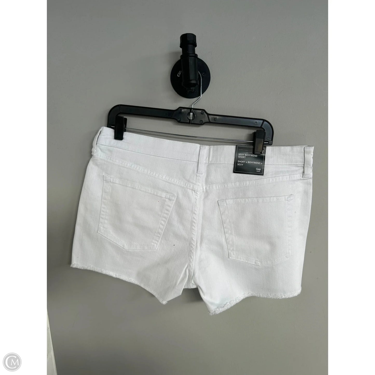 Shorts By Gap In White Denim, Size: 12