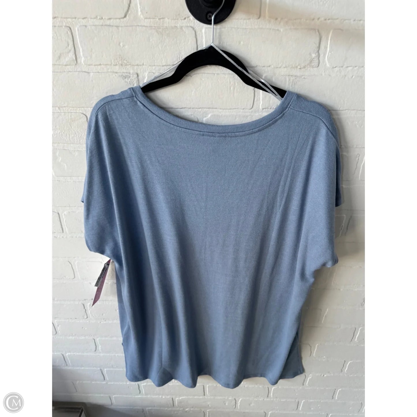 Top Short Sleeve Basic By Orvis In Blue, Size: Xxl