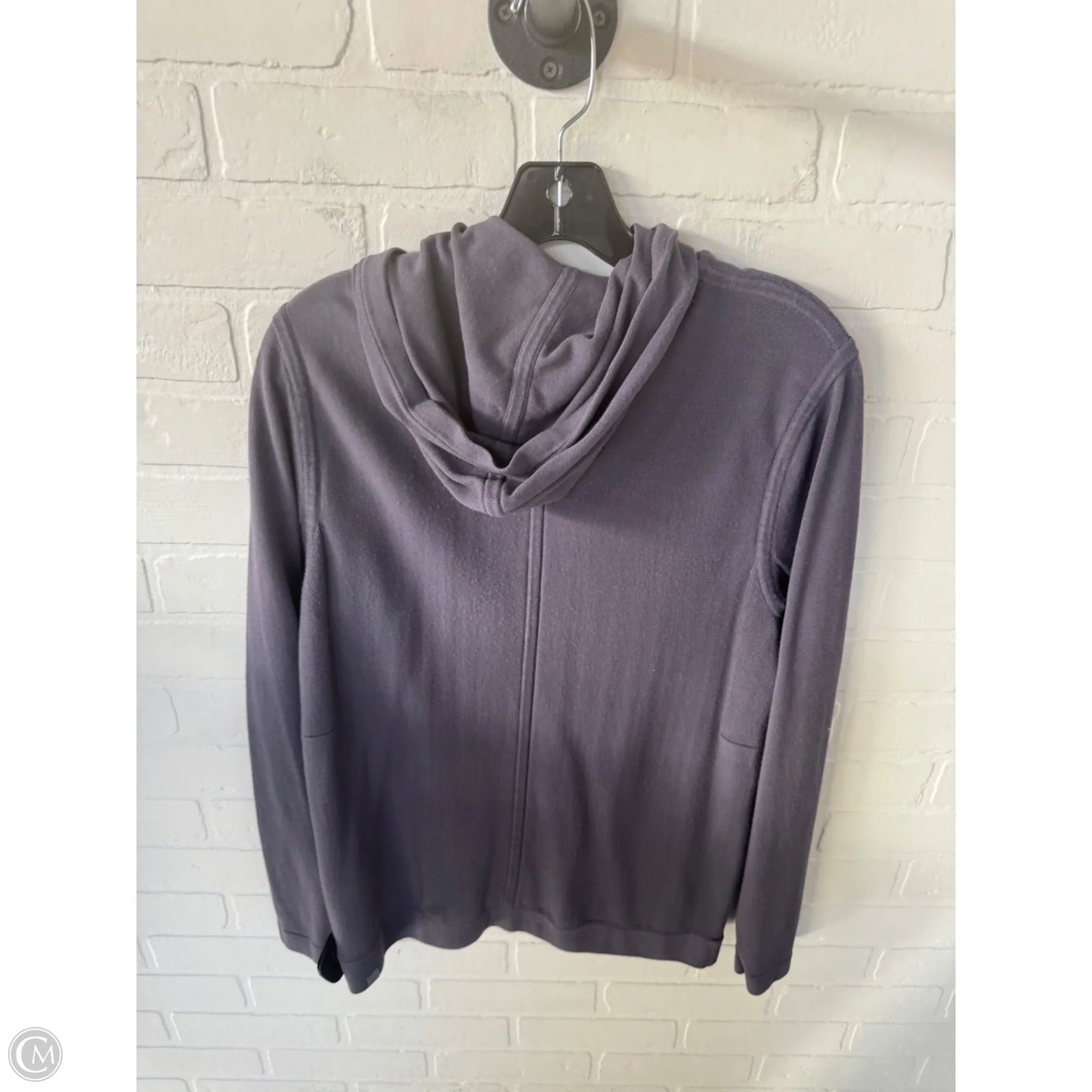 Athletic Sweatshirt Hoodie By Lululemon In Purple, Size: M