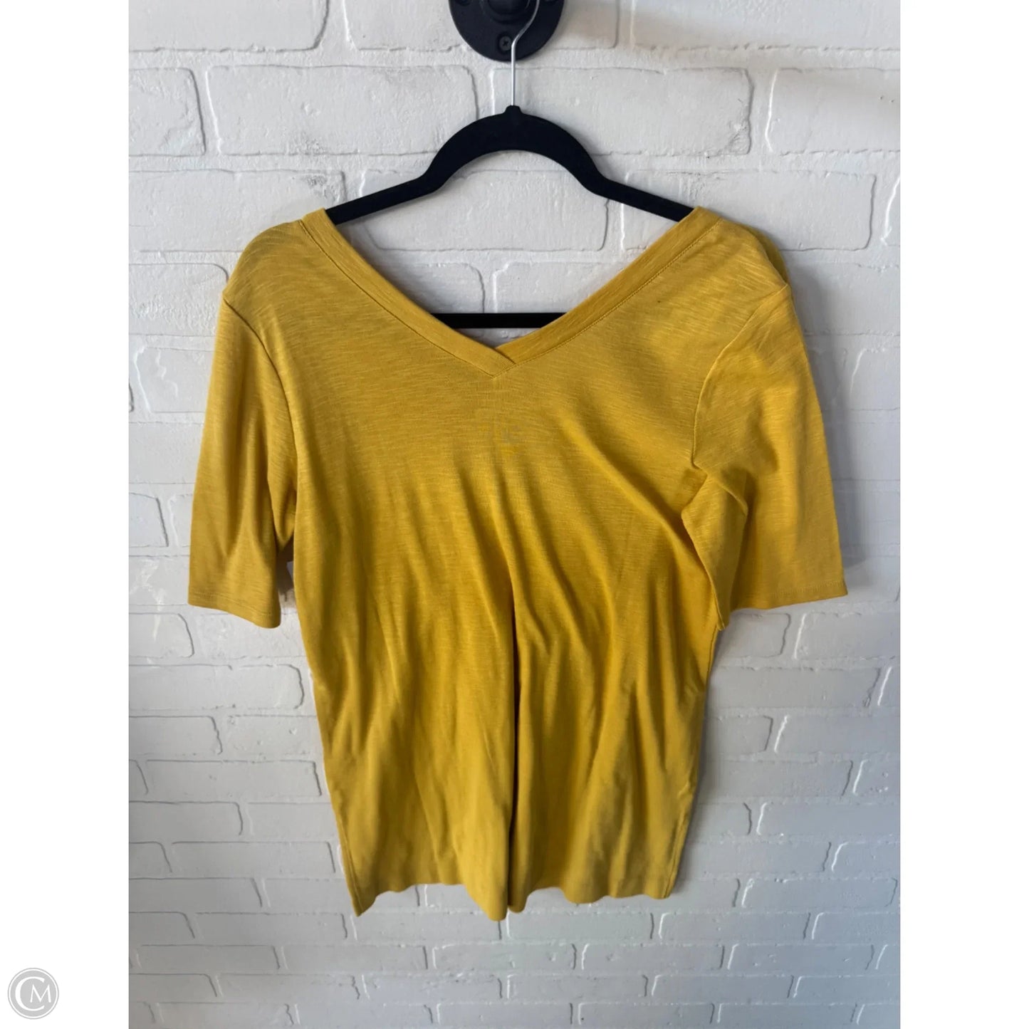 Tunic Short Sleeve By J. Jill In Yellow, Size: M