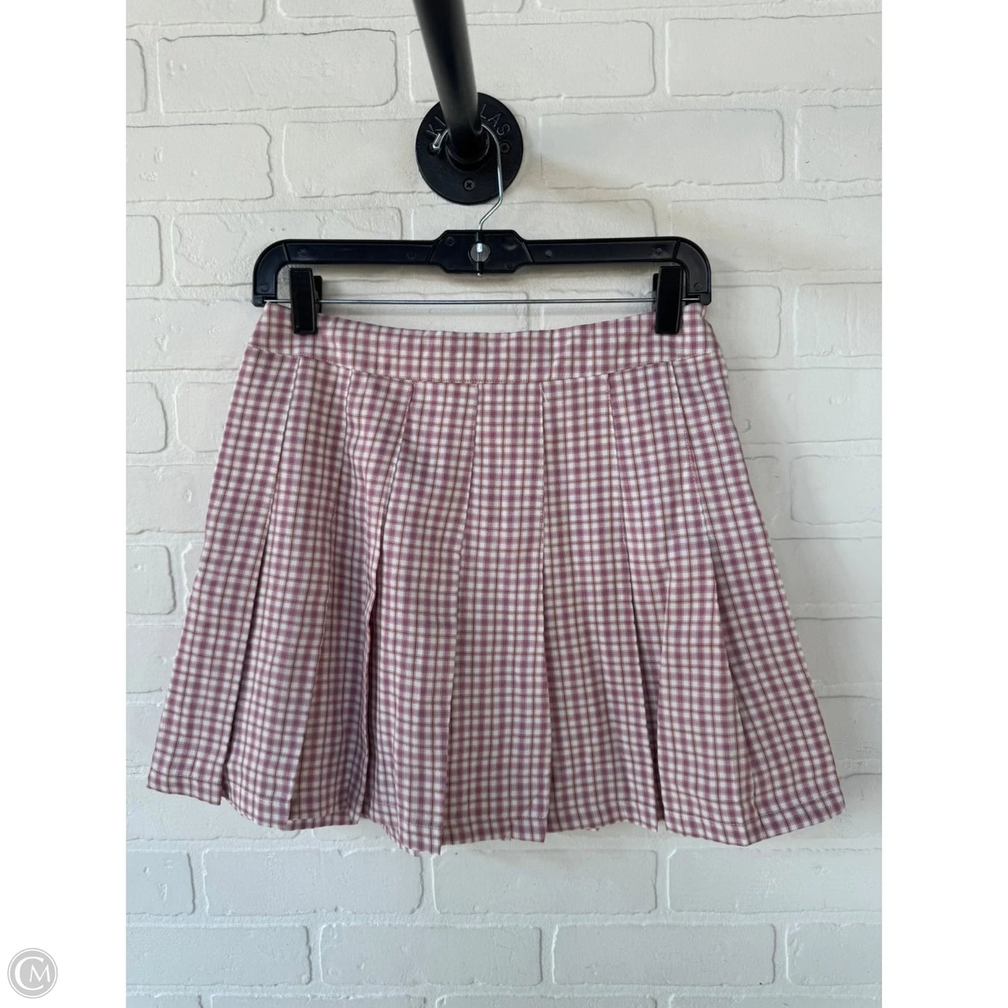Skort By Hyfve In Pink & White, Size: 8