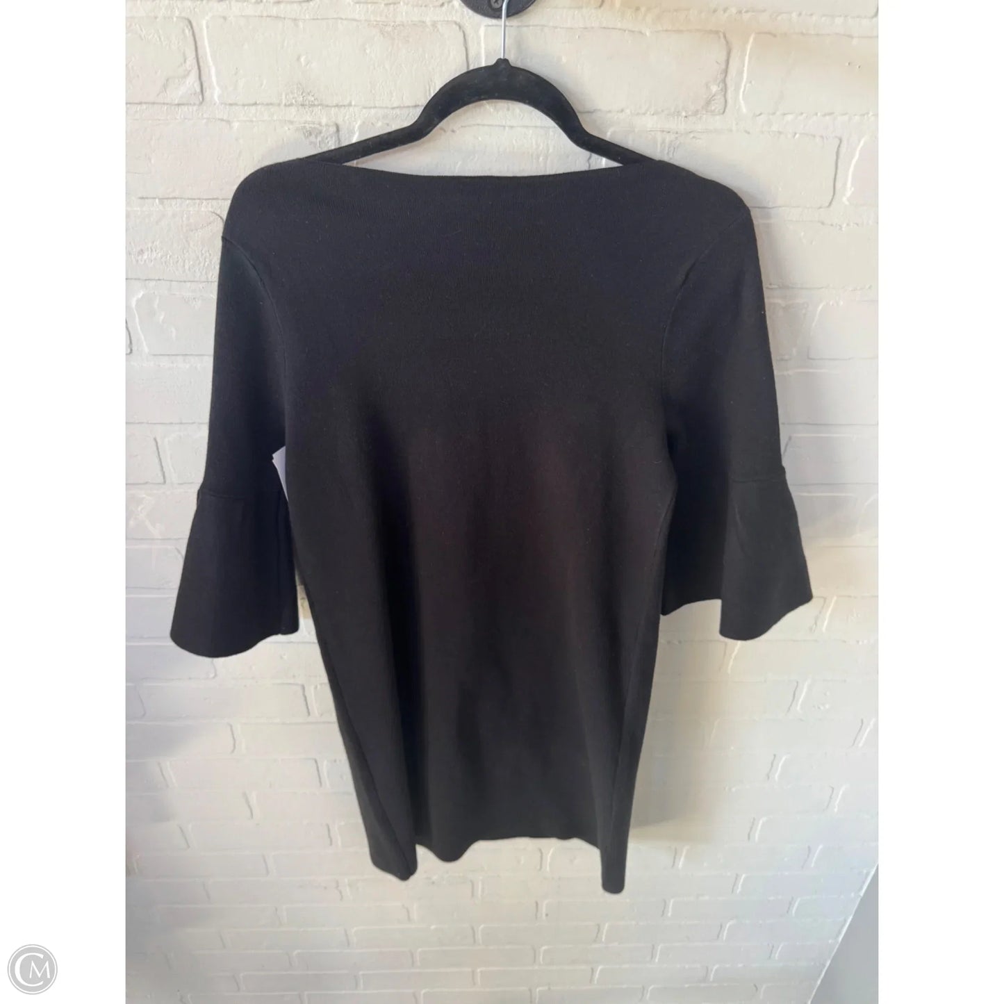 Dress Sweater By Loft In Black, Size: S
