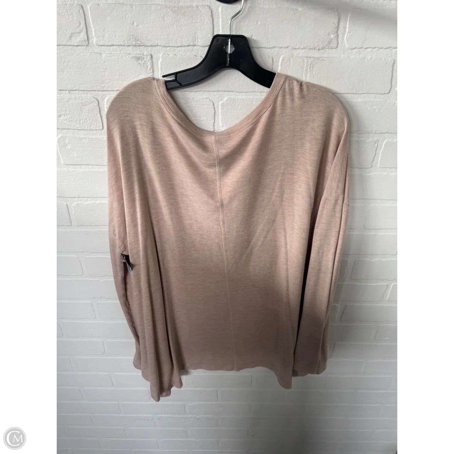 Athletic Sweatshirt Crewneck By Lucy In Tan, Size: Xl