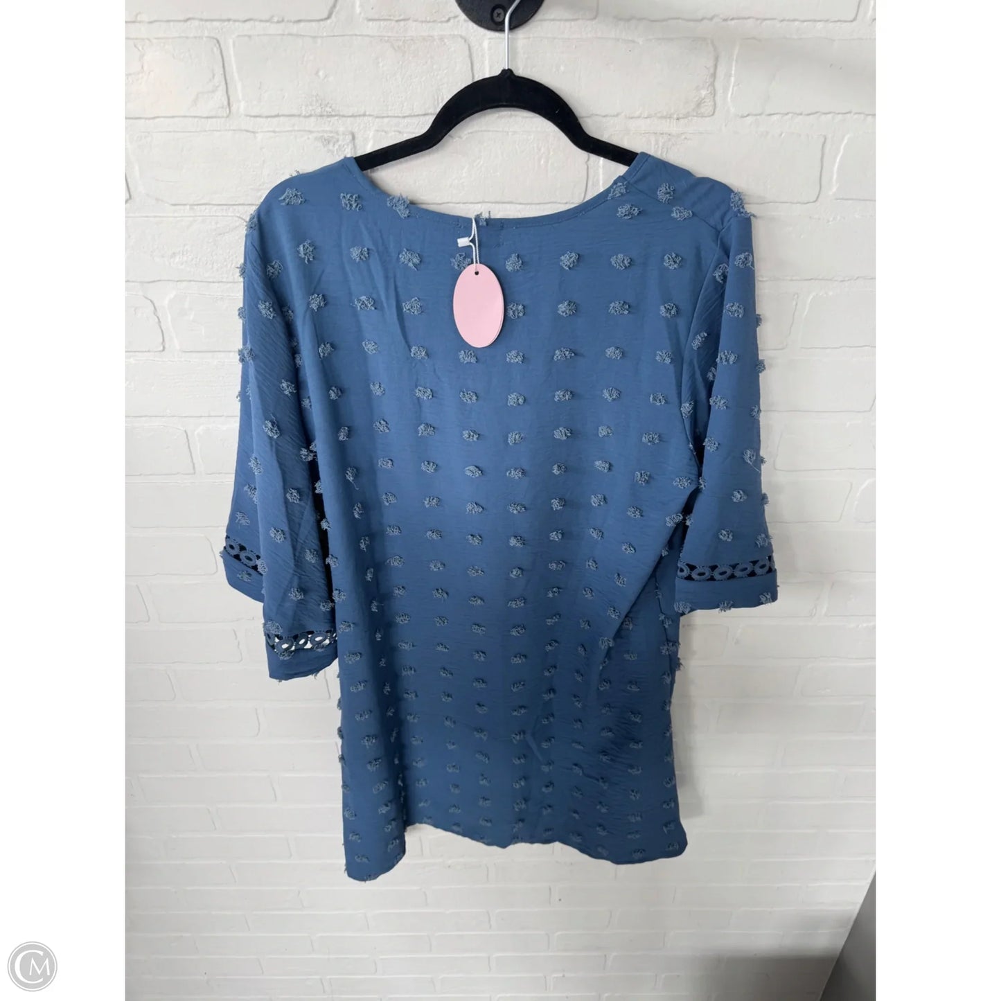 Dress Casual Short By Clothes Mentor In Blue, Size: M