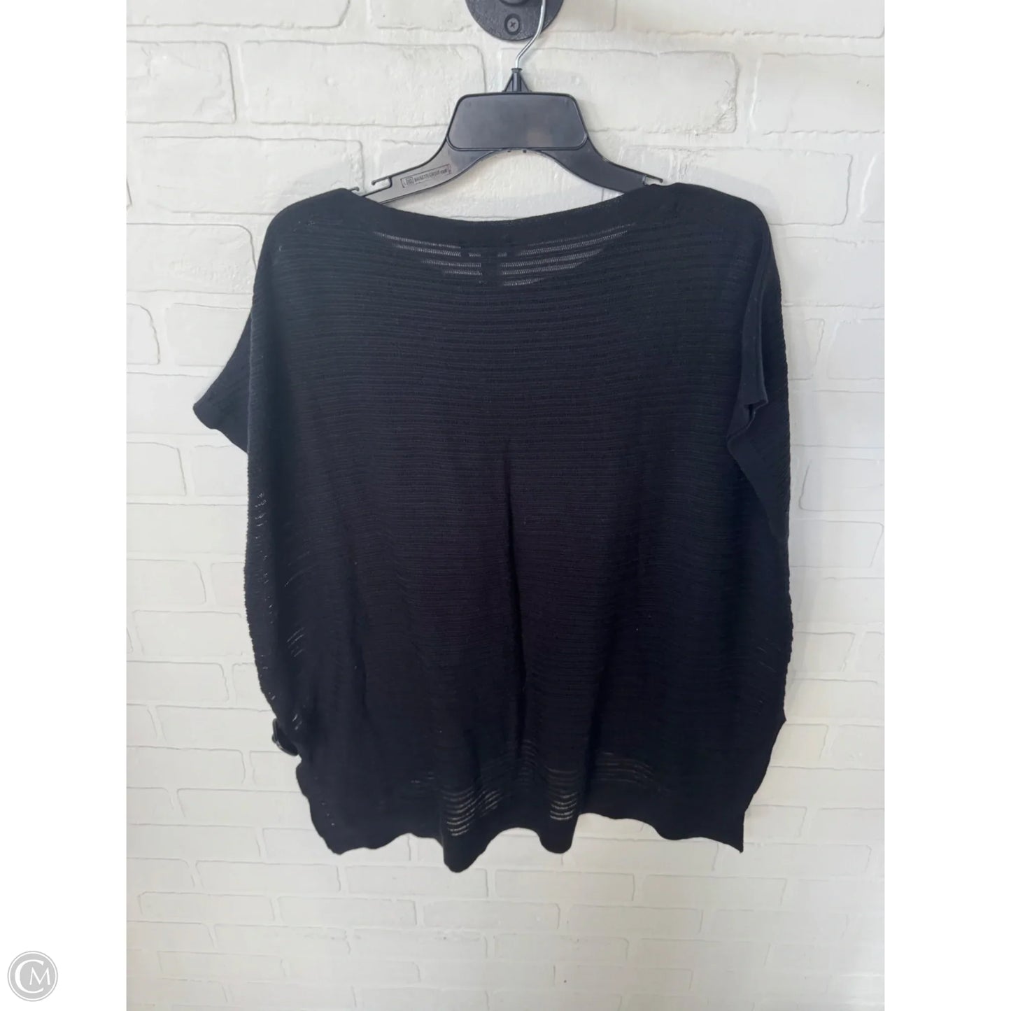 Poncho By Eileen Fisher In Black, Size: S