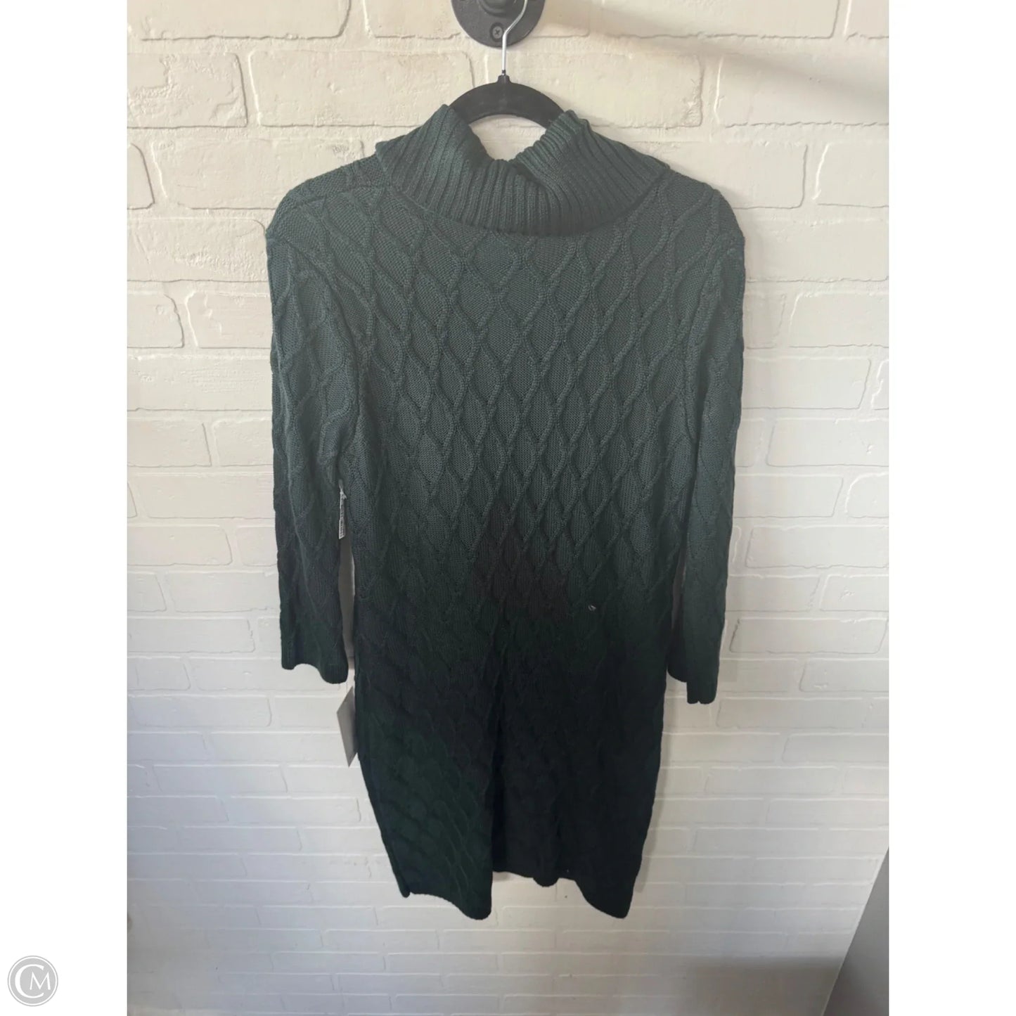 Dress Sweater By Clothes Mentor In Green, Size: Xl