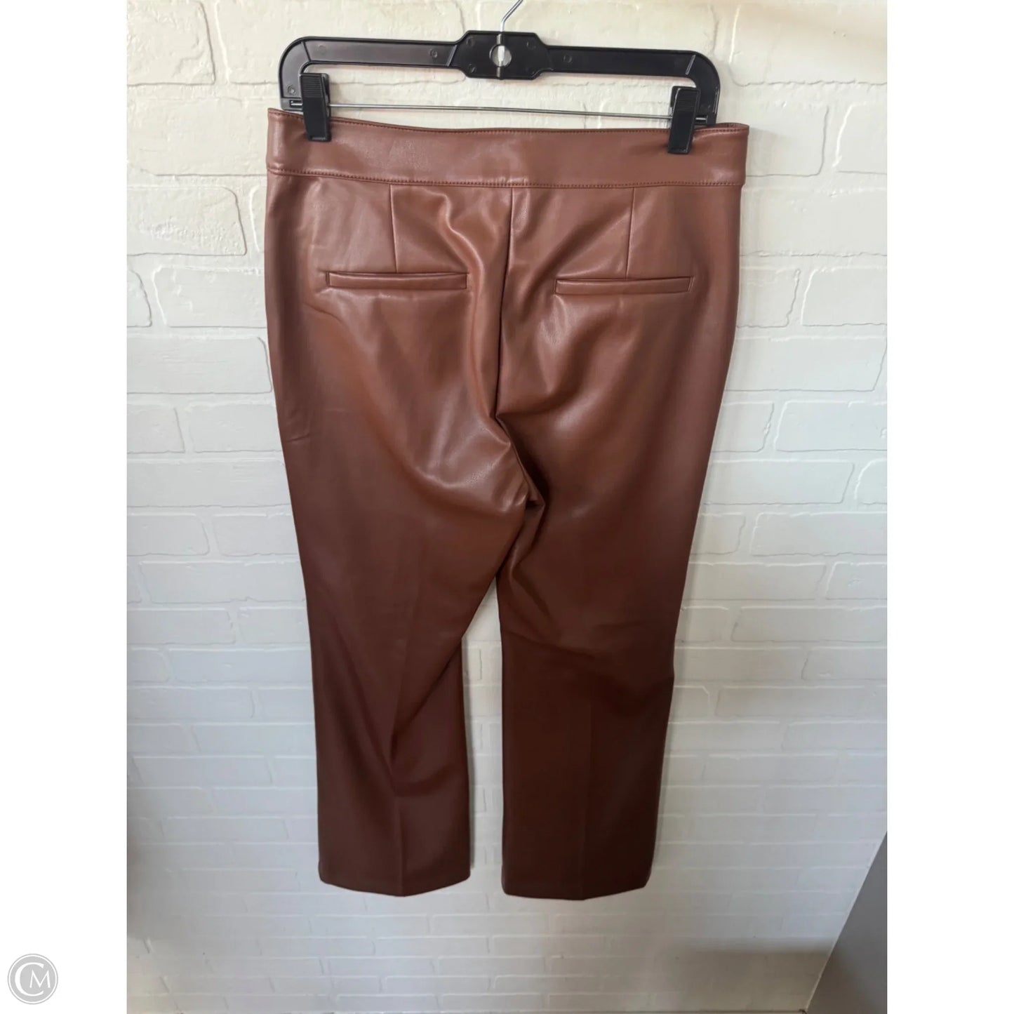 Pants Dress By Loft In Brown & Gold, Size: 6