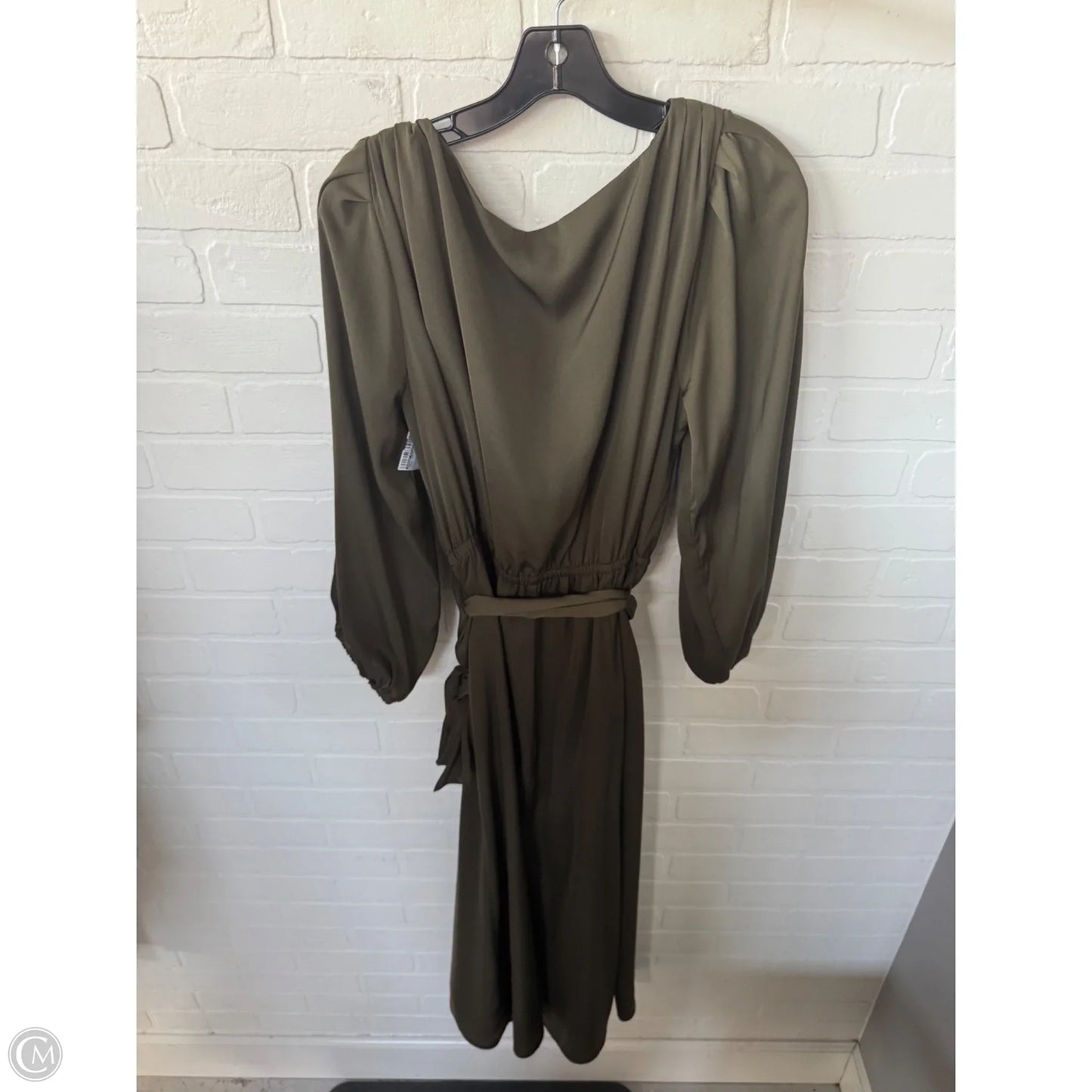 Dress Party Long By Banana Republic In Green, Size: L