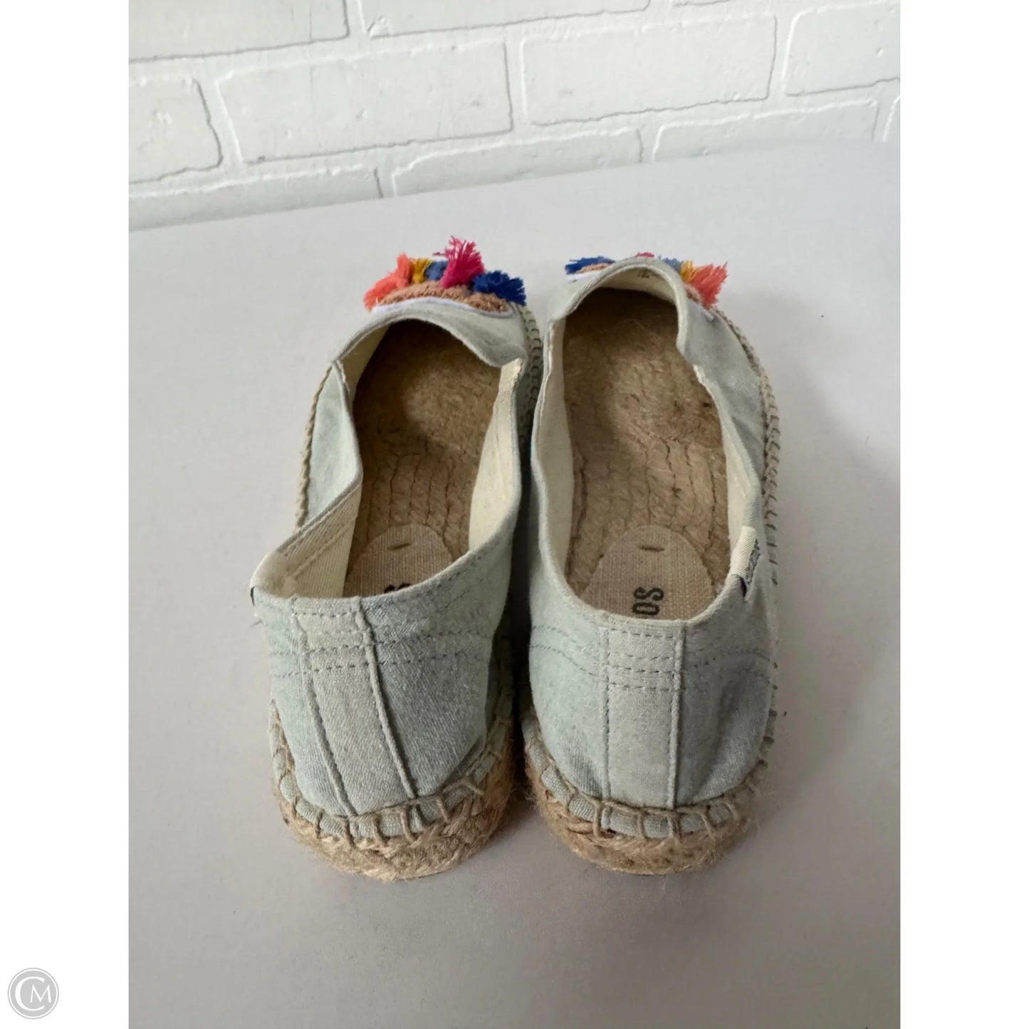 Shoes Flats By Soludos In Grey, Size: 7.5