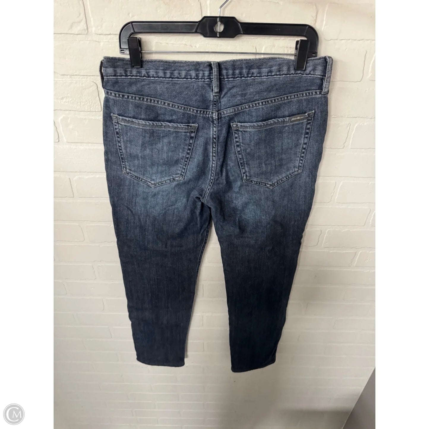 Jeans Boyfriend By Eddie Bauer In Blue Denim, Size: 6p