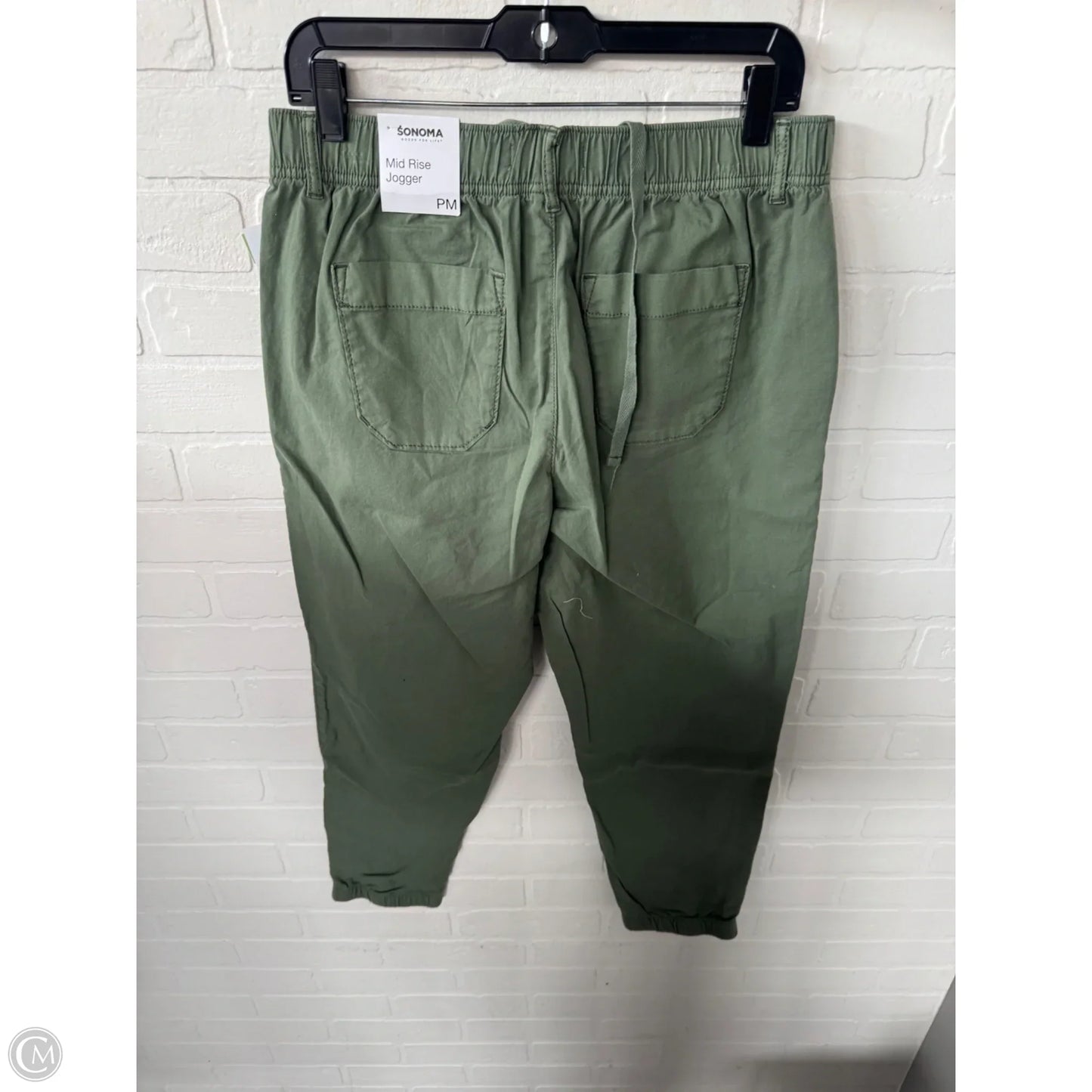 Pants Joggers By Sonoma In Green, Size: 8p