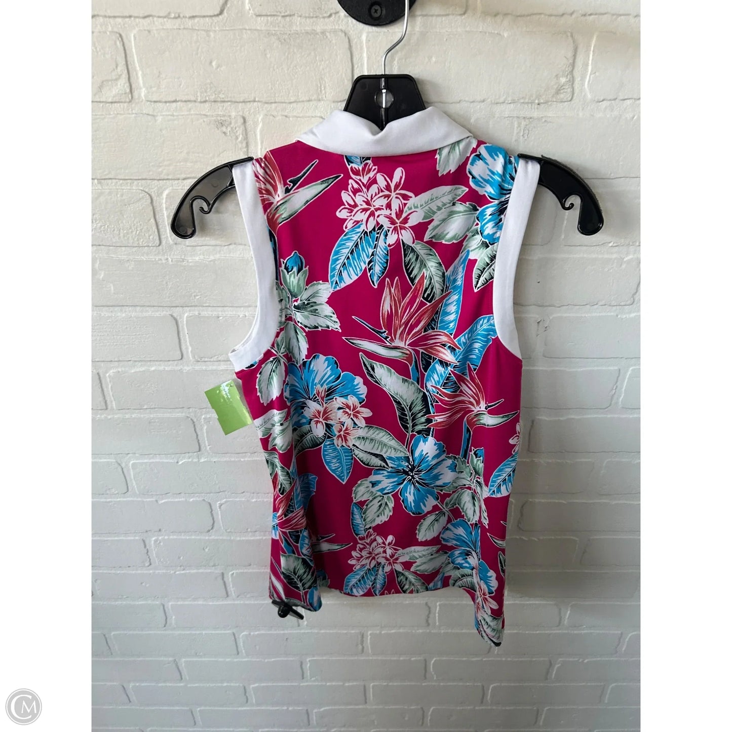 Athletic Tank Top By Tommy Bahama In Pink & White, Size: S