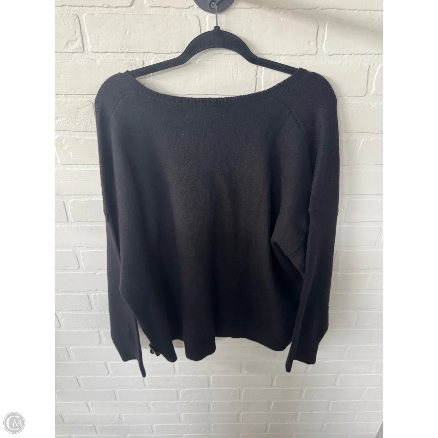 Sweater By Loft In Black, Size: Xl