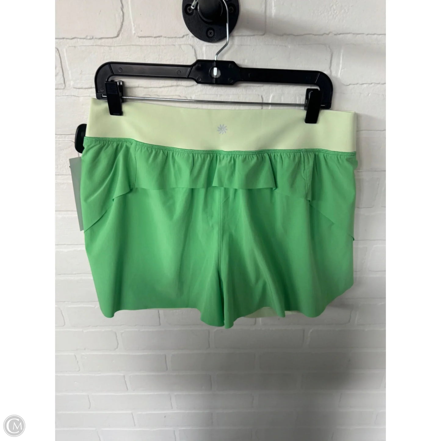 Athletic Shorts By Athleta In Green, Size: 12
