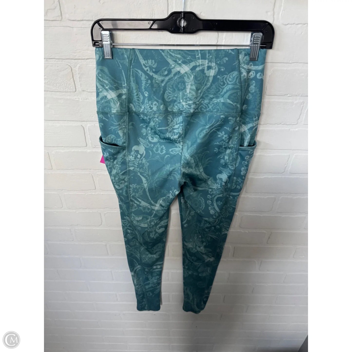 Athletic Leggings By Zenergy By Chicos In Blue, Size: 4