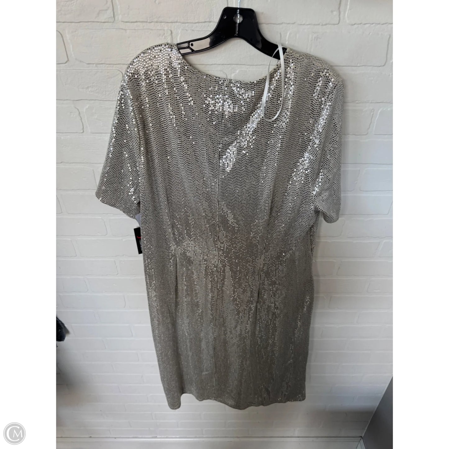 Dress Party Short By John Meyer In Gold, Size: 2x