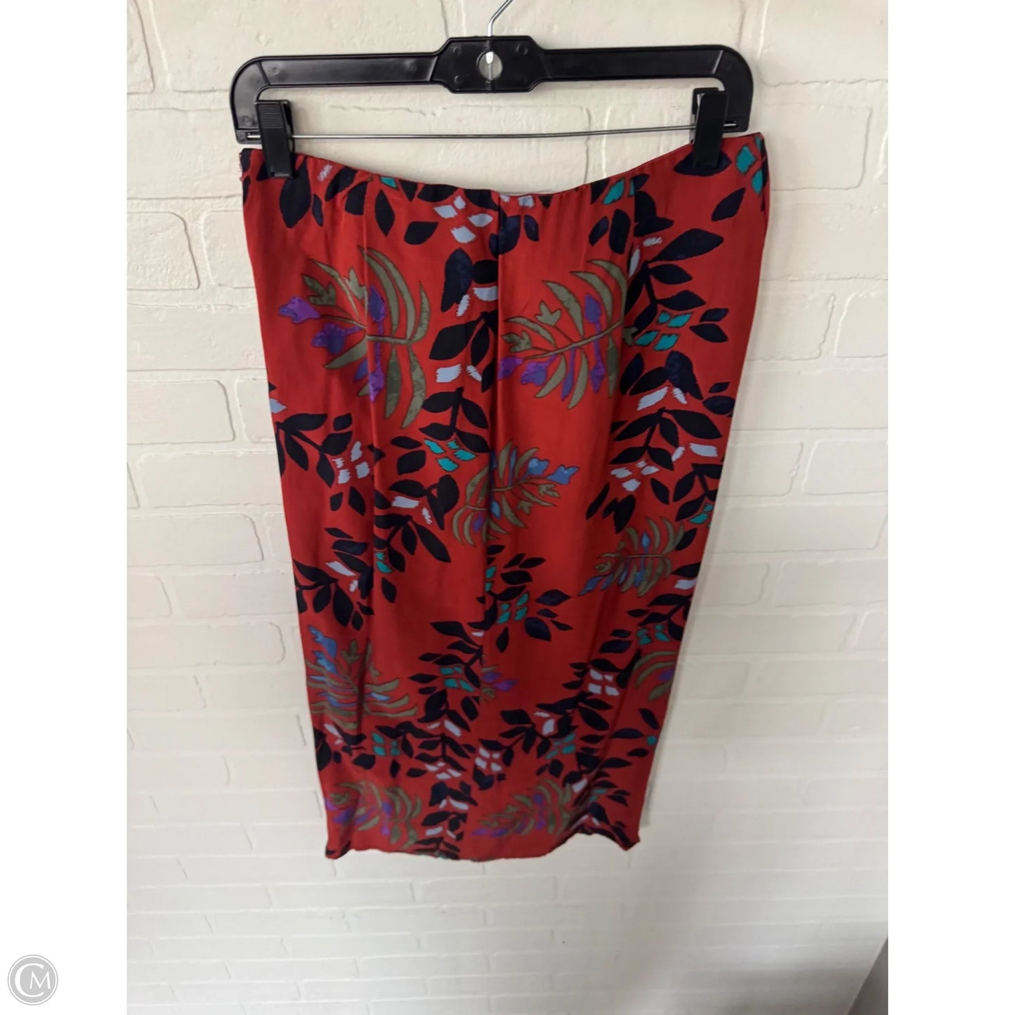 Skirt Midi By Cma In Blue & Brown, Size: 12