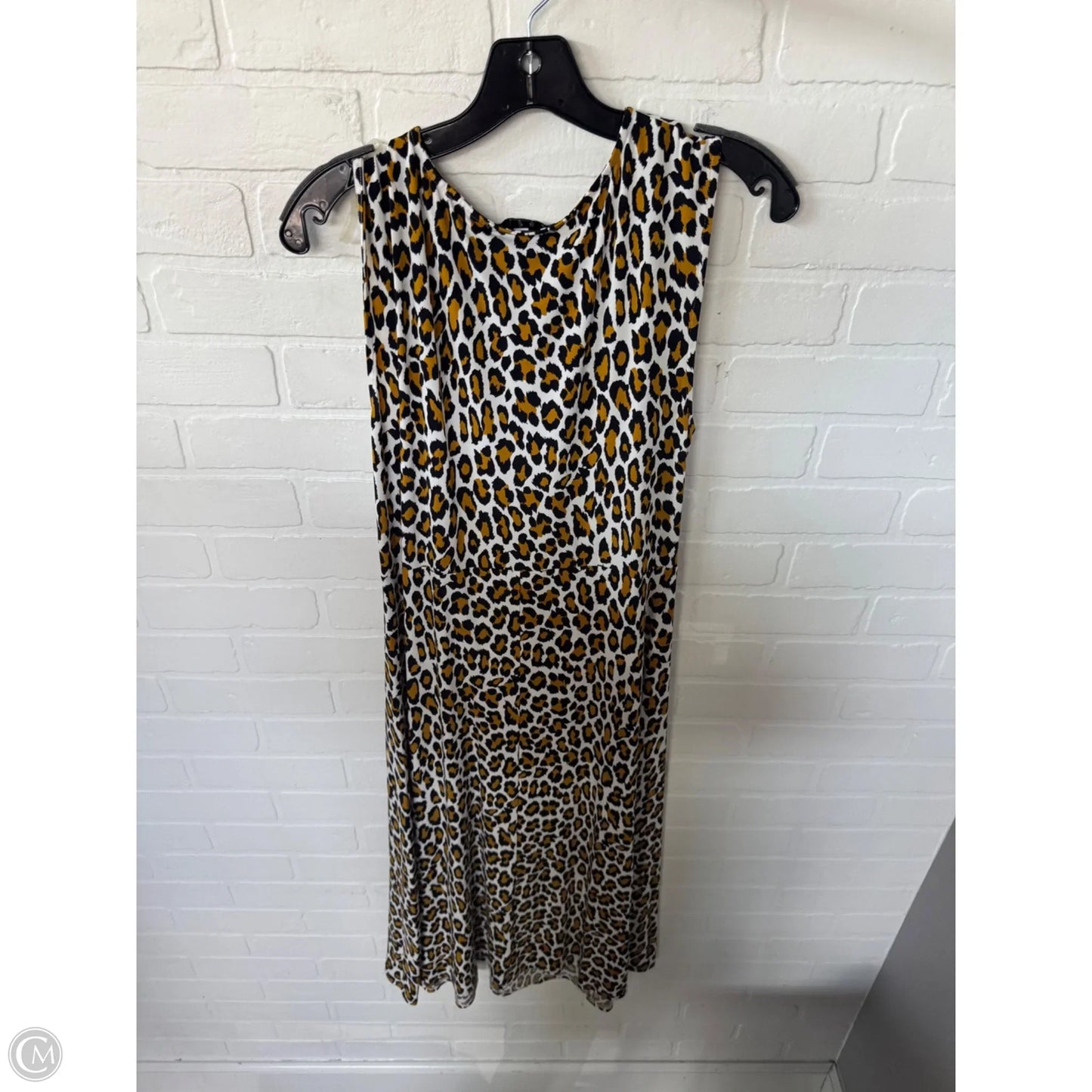 Dress Casual Midi By Chaus In Animal Print, Size: L