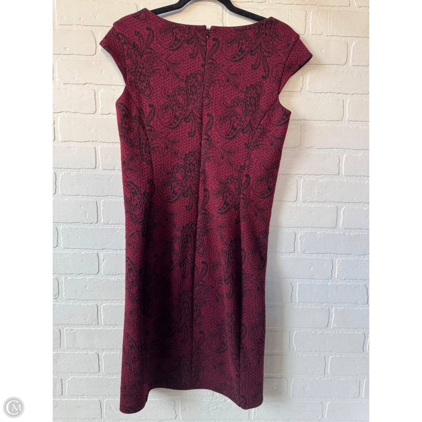 Dress Work By Ann Taylor In Black & Red, Size: S