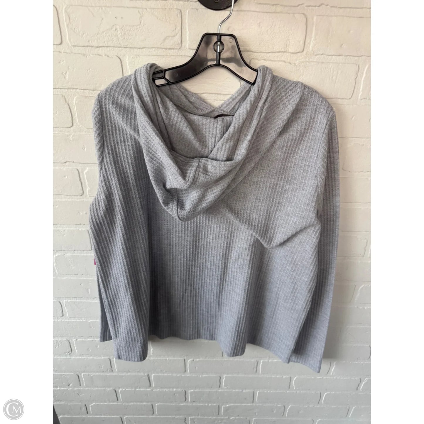 Top Long Sleeve By Loft In Grey, Size: L