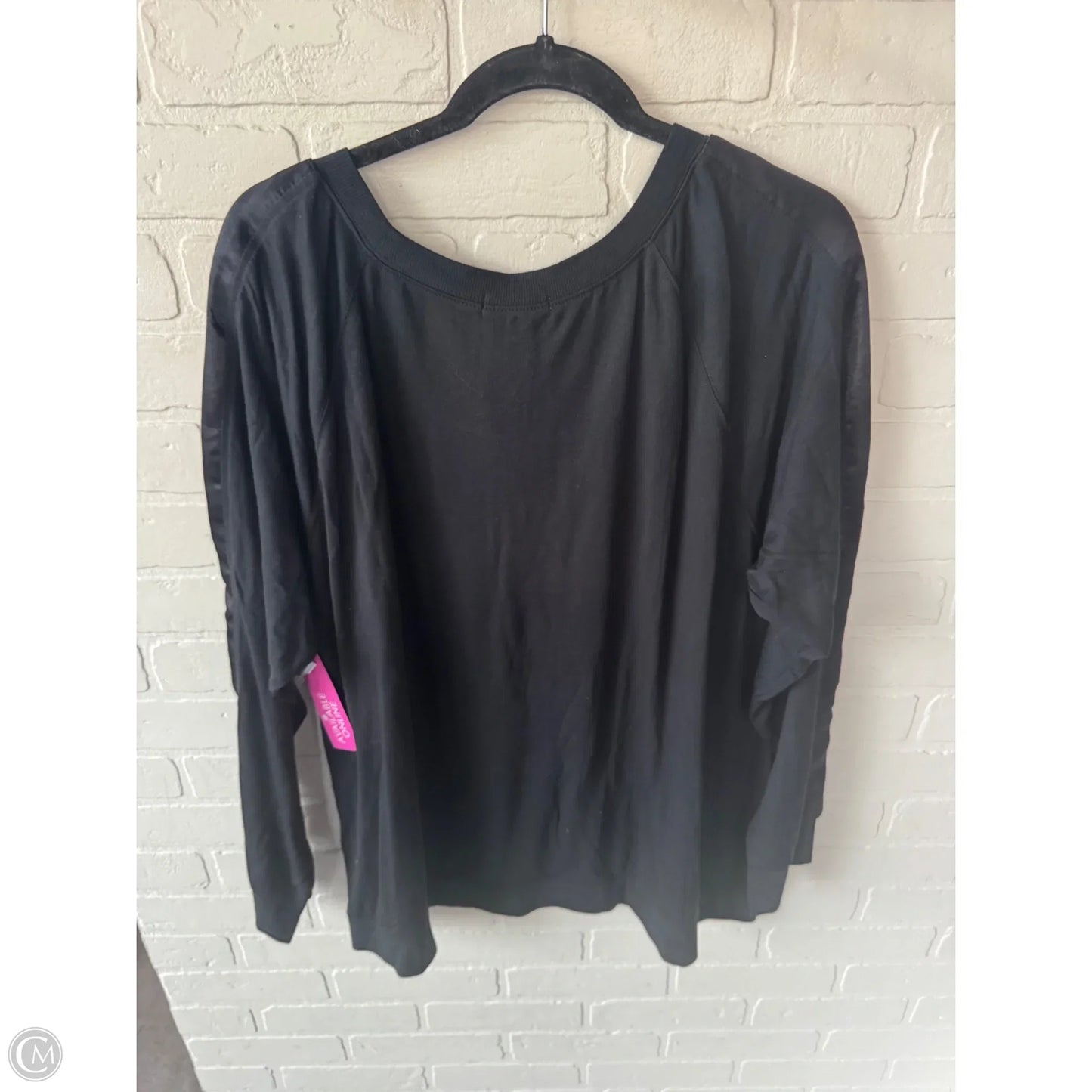 Sweatshirt Crewneck By Threads 4 Thought In Black, Size: 1x