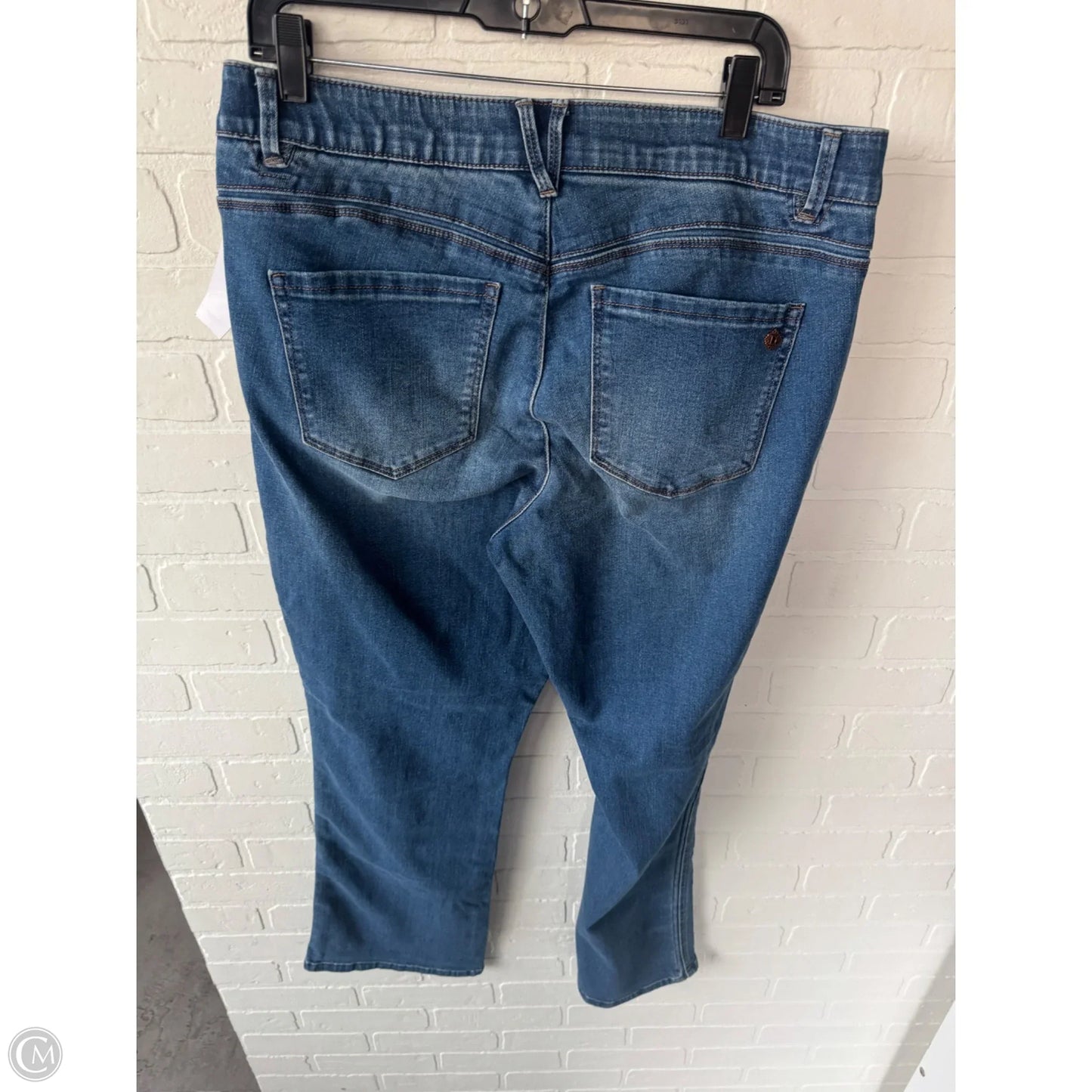 Jeans Boot Cut By Democracy In Blue Denim, Size: 16