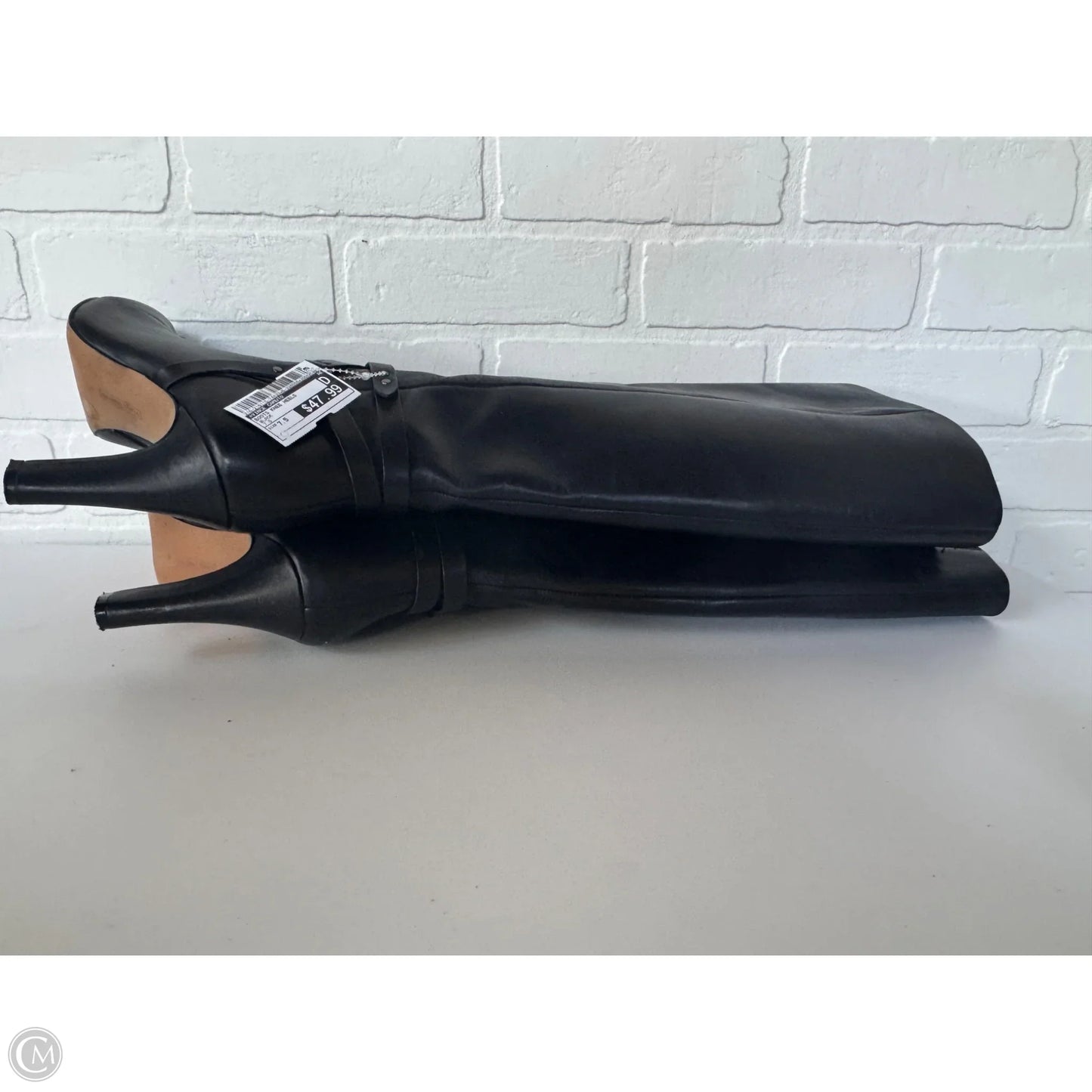 Boots Knee Heels By Vince Camuto In Black, Size: 7.5