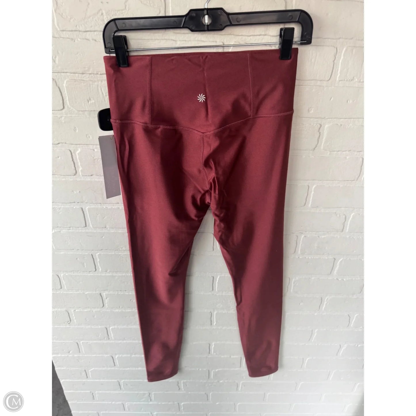 Athletic Leggings By Athleta In Red, Size: 4