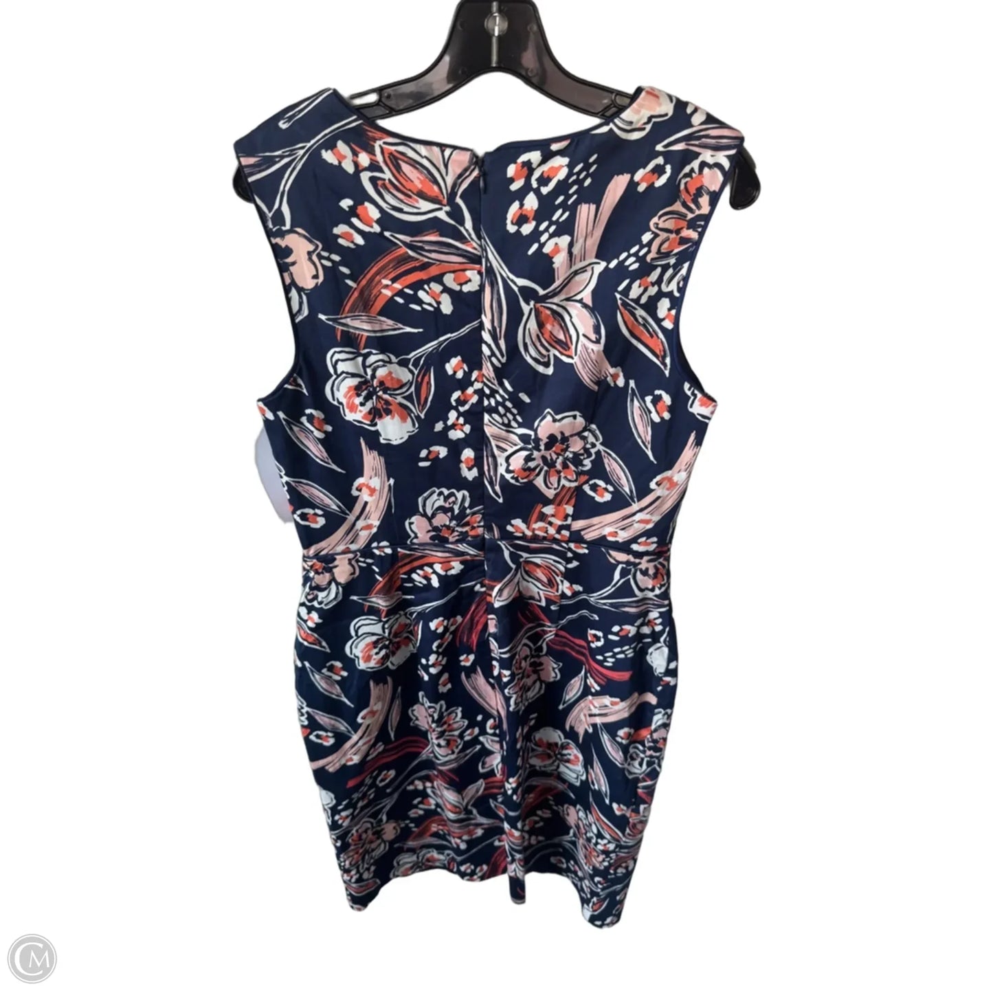 Dress Work By Long Tall Sally In Blue & Orange, Size: M
