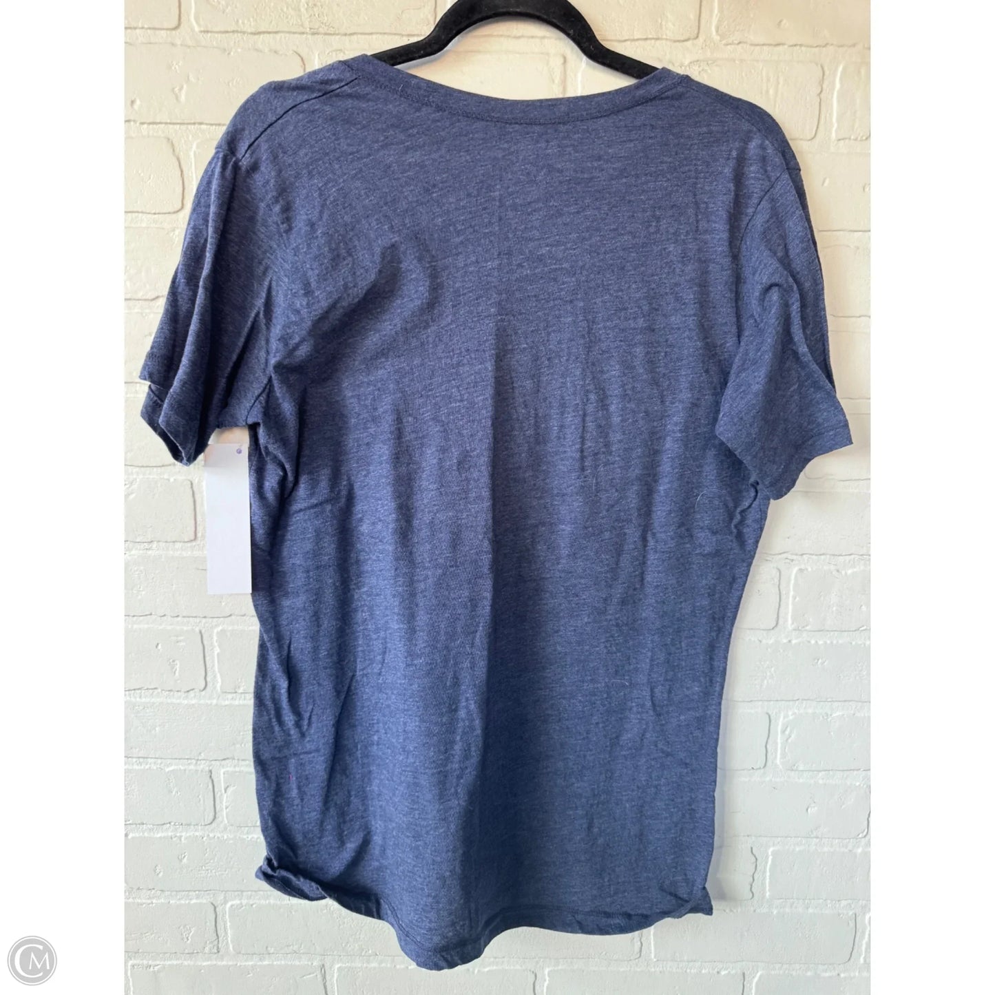 Top Short Sleeve Basic By Nfl In Blue & Orange, Size: 2x