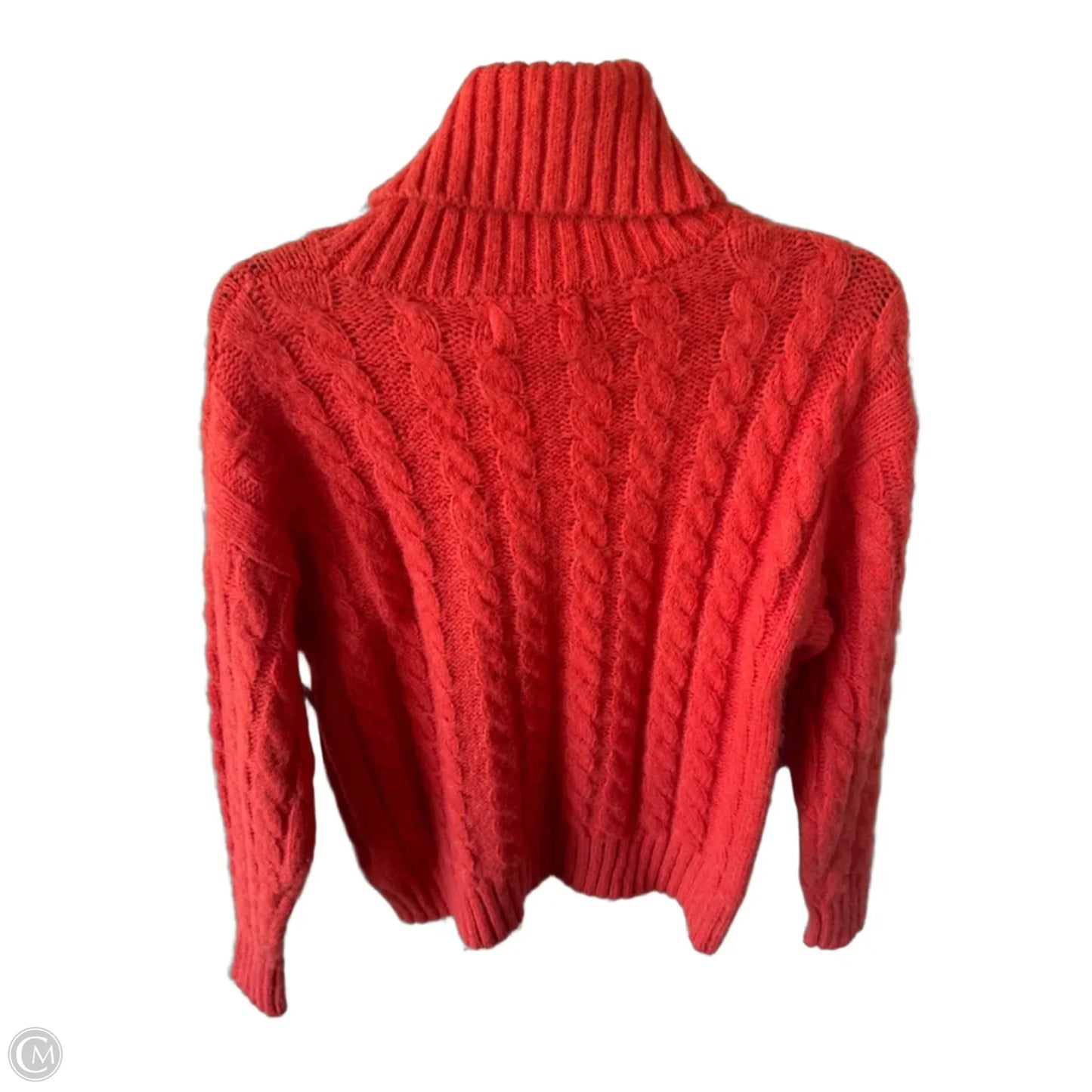 Sweater By Heartloom In Orange, Size: M