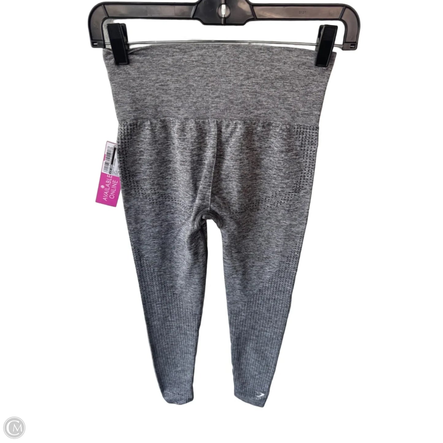 Athletic Leggings By Gym Shark In Grey, Size: 0
