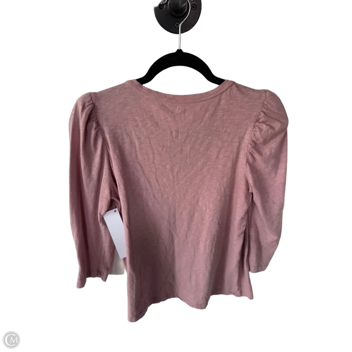 Top 3/4 Sleeve By Velvet By Graham & Spencer In Pink, Size: M