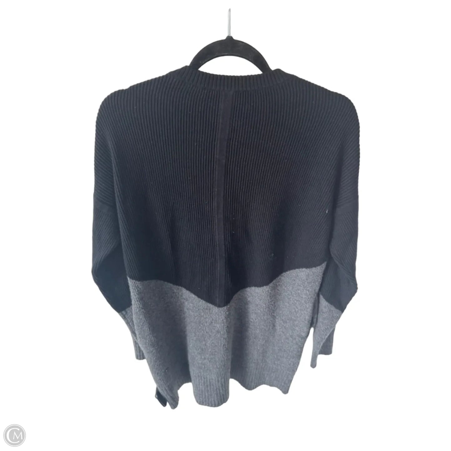 Sweater By Lululemon In Black & Grey, Size: S
