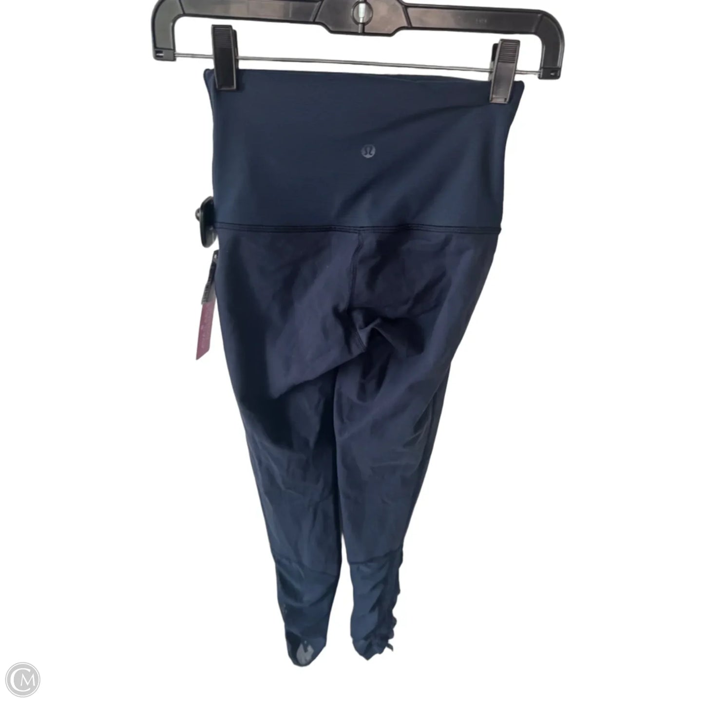 Athletic Leggings By Lululemon In Blue, Size: 4